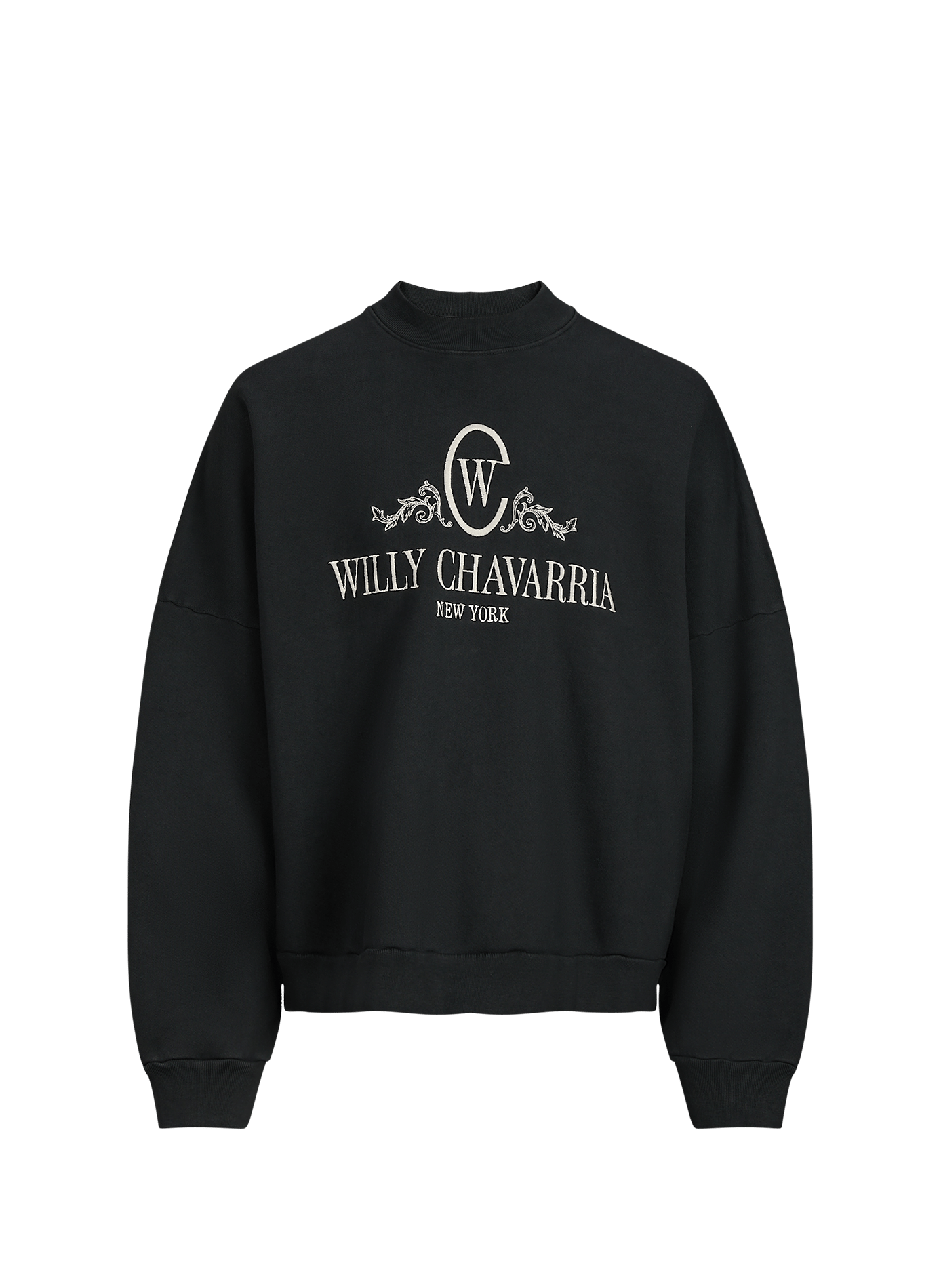 Oversized cotton sweatshirt WILLY CHAVARRIA Grey