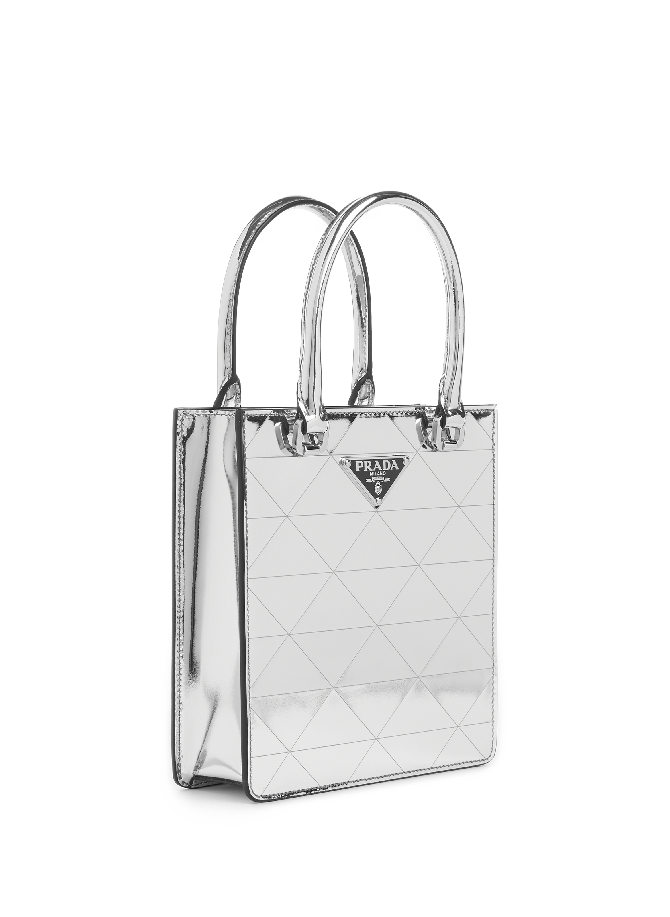 Mini sac cabas en cuir