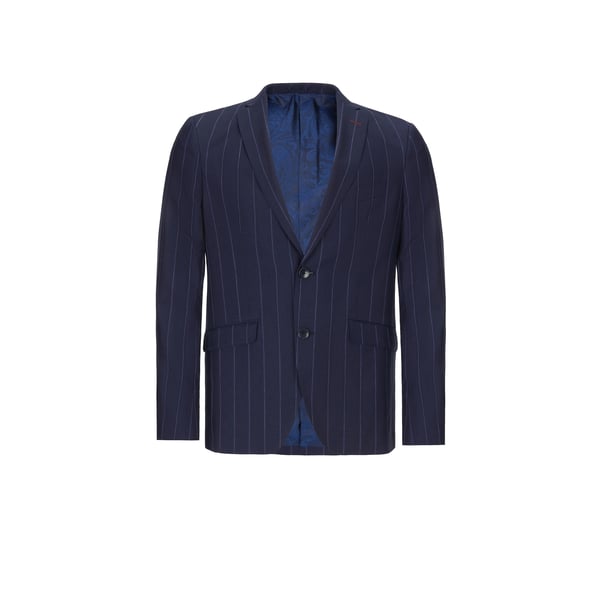 Costume avec doublure contrastante