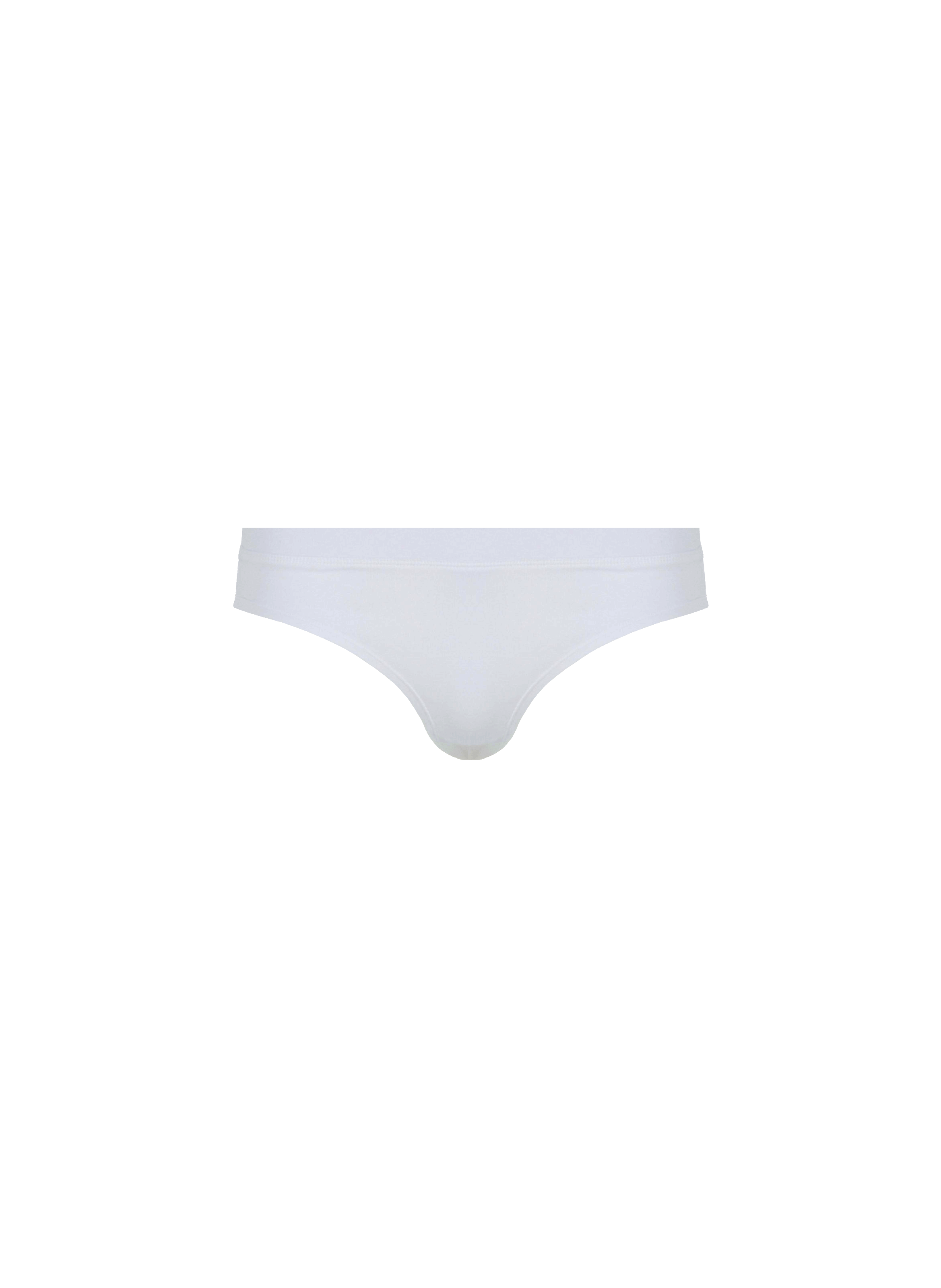Pack of two organic cotton hipster briefs ORGANIC BASICS White