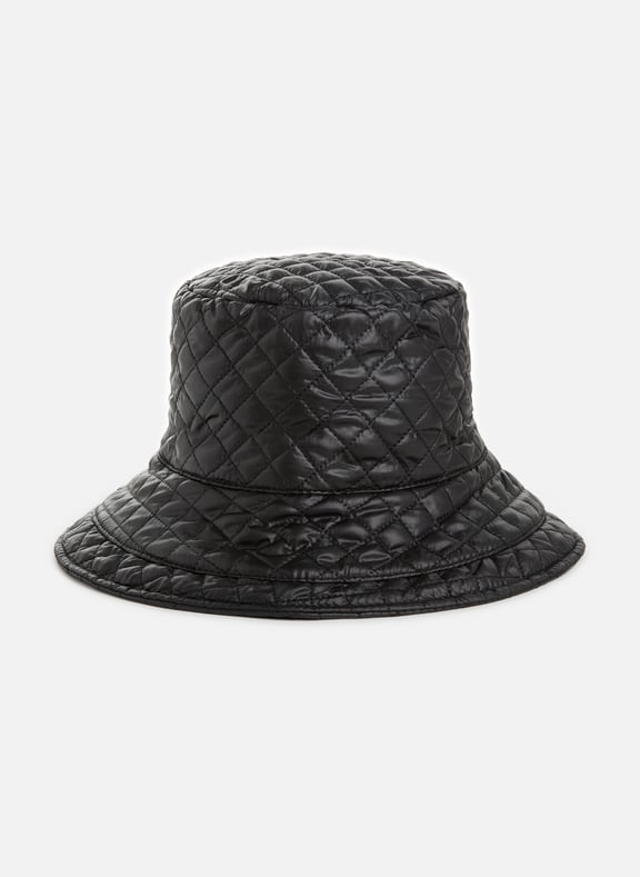 Quilted bucket hat Black by SAISON 1865 SAISON 1865 Quilted bucket hat Black