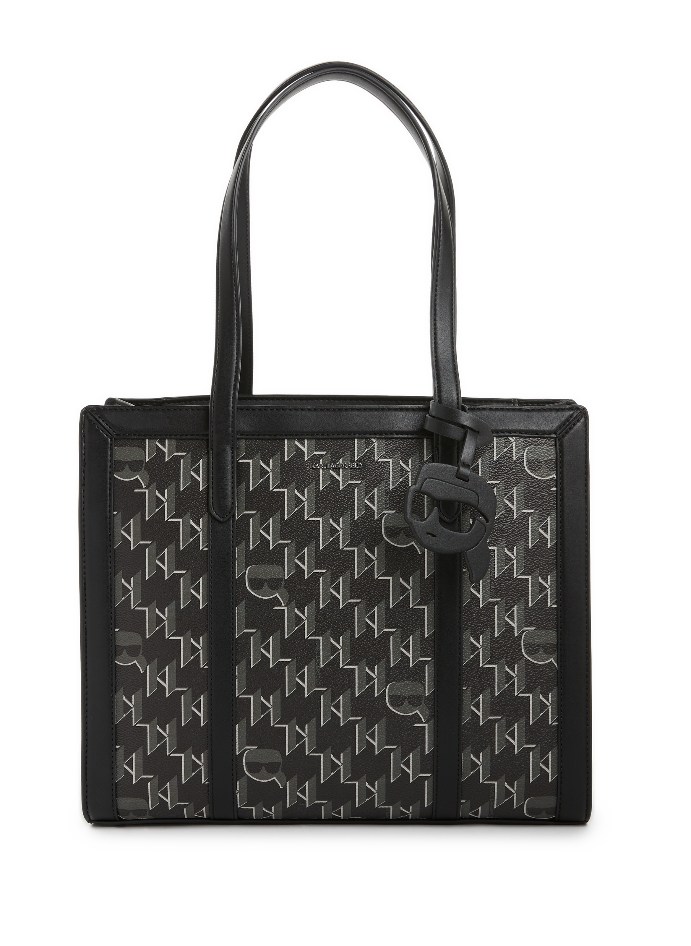 Sac De Jour Bandoulière KARL LAGERFELD Choupette - Cuir Taupe Irisé, Neuf Sans étiquette