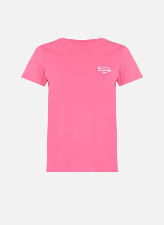 T-shirt New Denise en coton Rose by A.P.C. A.P.C. T-shirt New Denise en coton Rose
