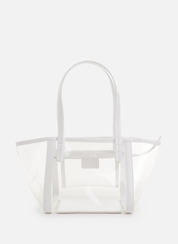 Sac porté épaule Bar transparent BY FAR Sac porté épaule Bar transparent BY FAR