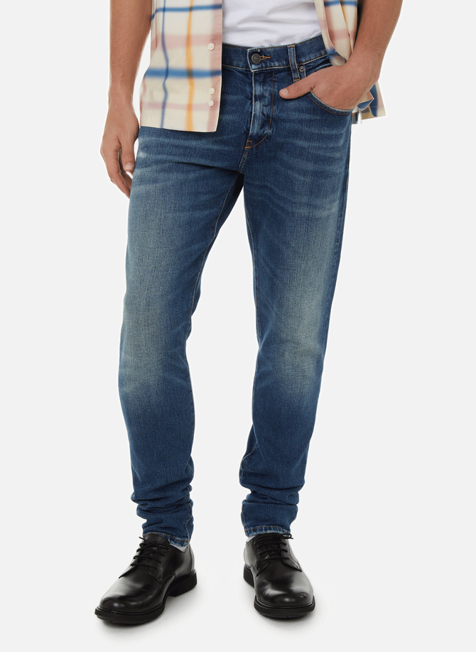 Slim-Fit-Jeans aus Baumwoll-Hanf-Mischgewebe DIESEL