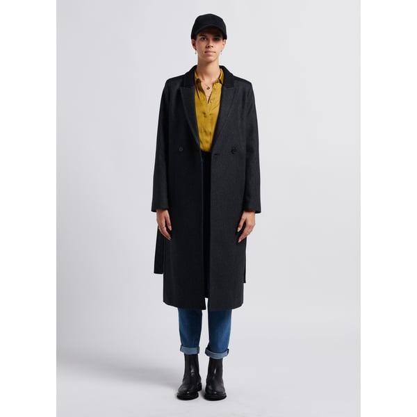 Manteau col tailleur