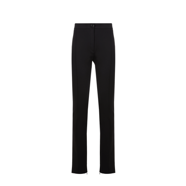 Caes Recycled Jersey Trousers In Black