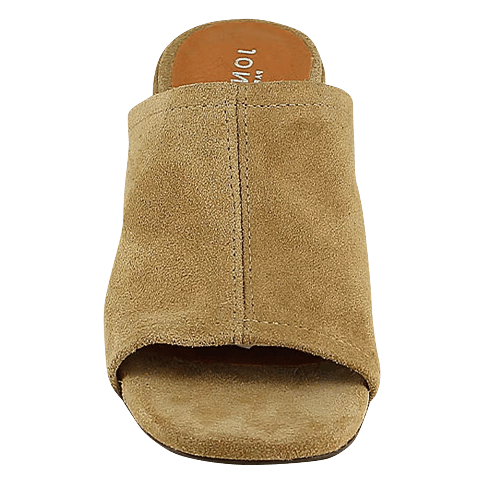 Sandales en cuir velours Butterfly JONAK Marron