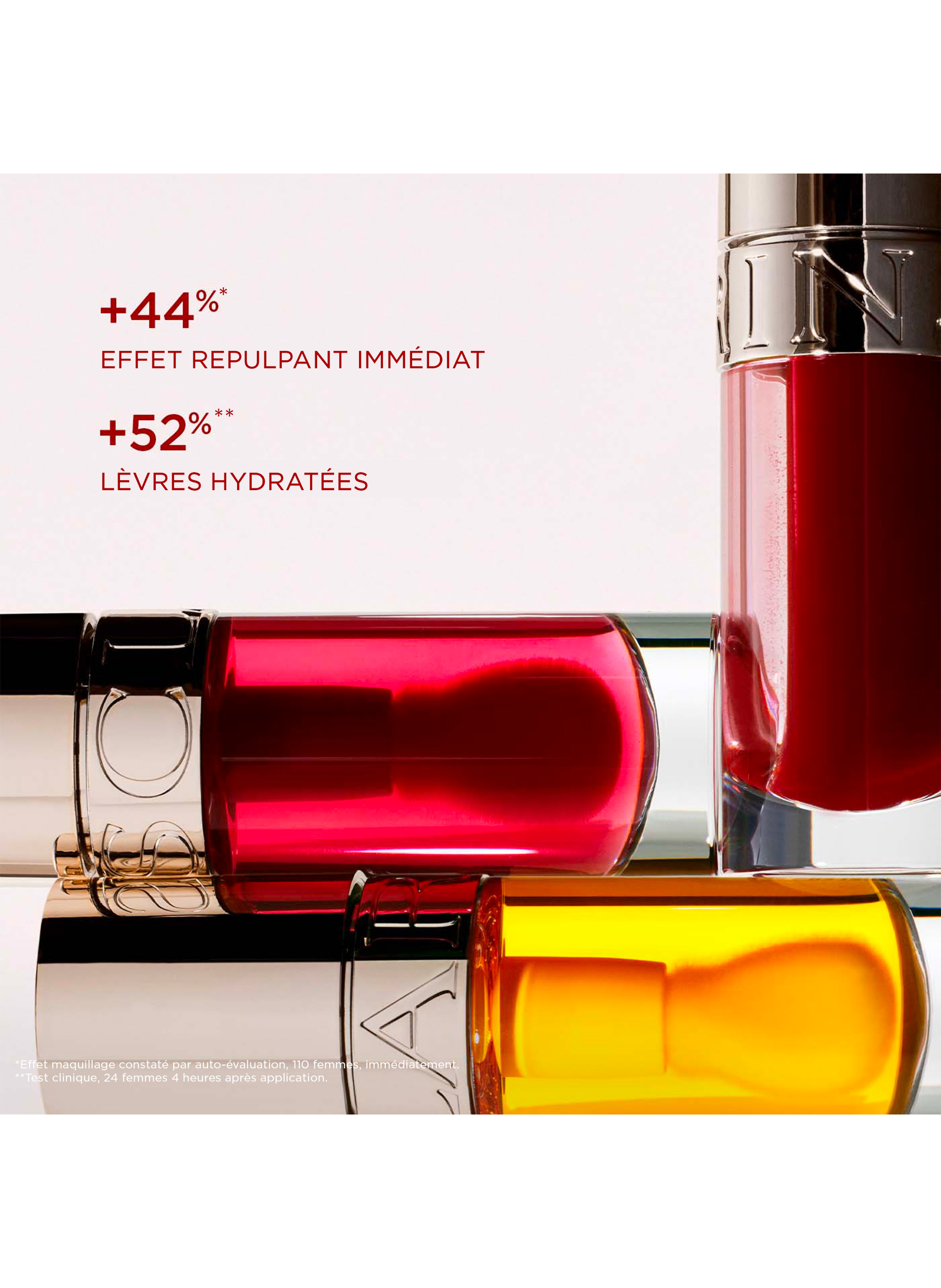 Limited Edition 10th Anniversary Lip Comfort Oil CLARINS 54 iconic red