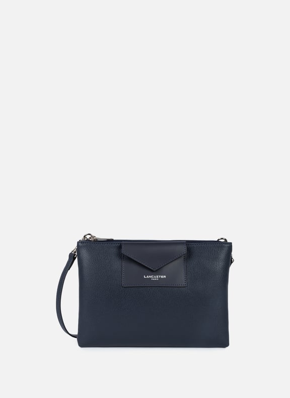 Double pochette - maya kba Bleu by LANCASTER LANCASTER Double pochette - maya kba Bleu