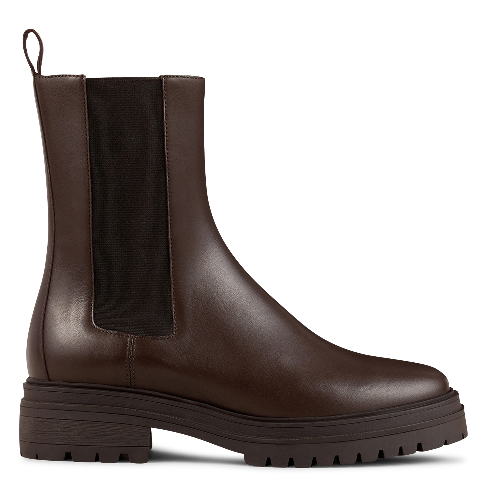 Coda chelsea boots van leer BA&SH Bruin