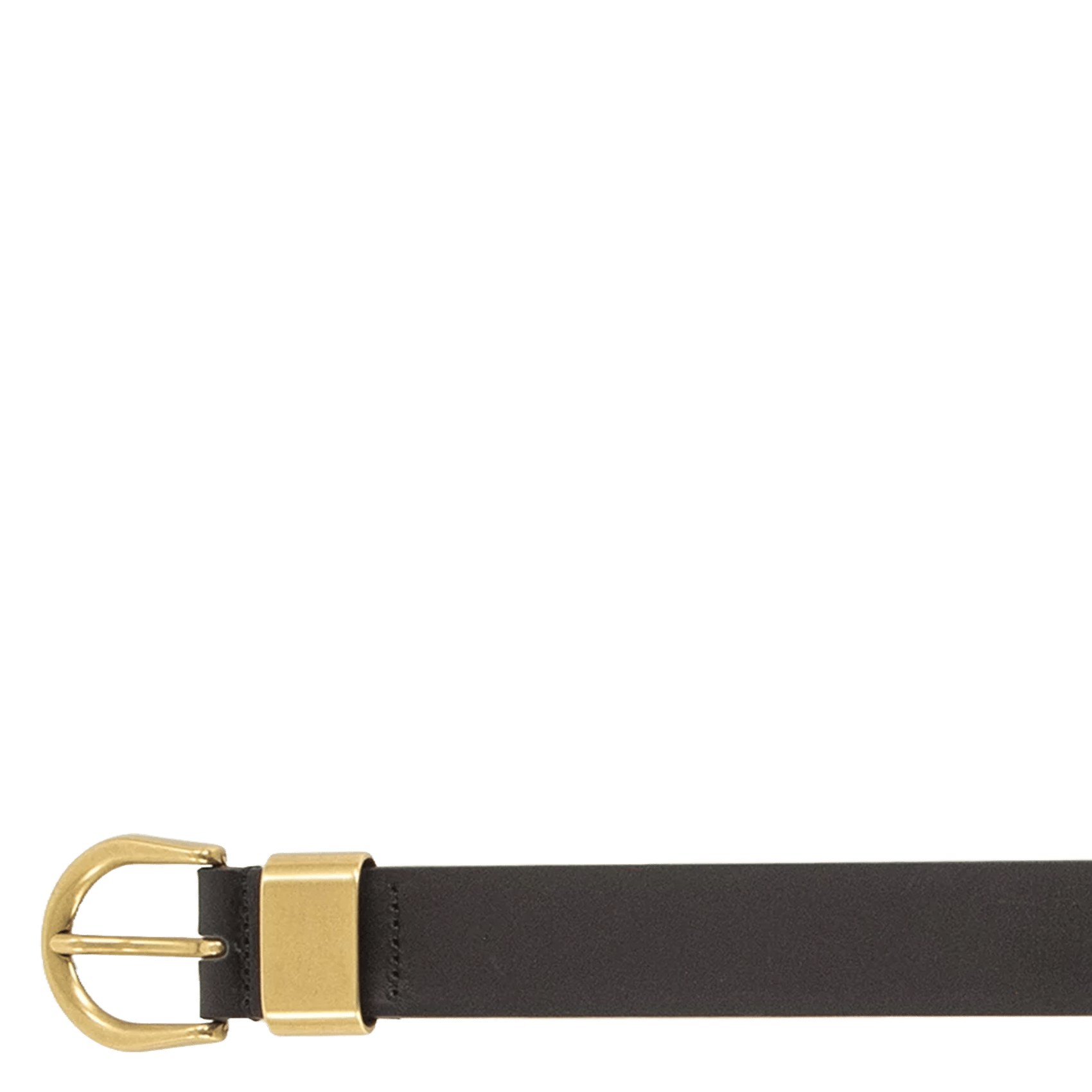 Ceinture en cuir de vache miloa SESSUN Noir