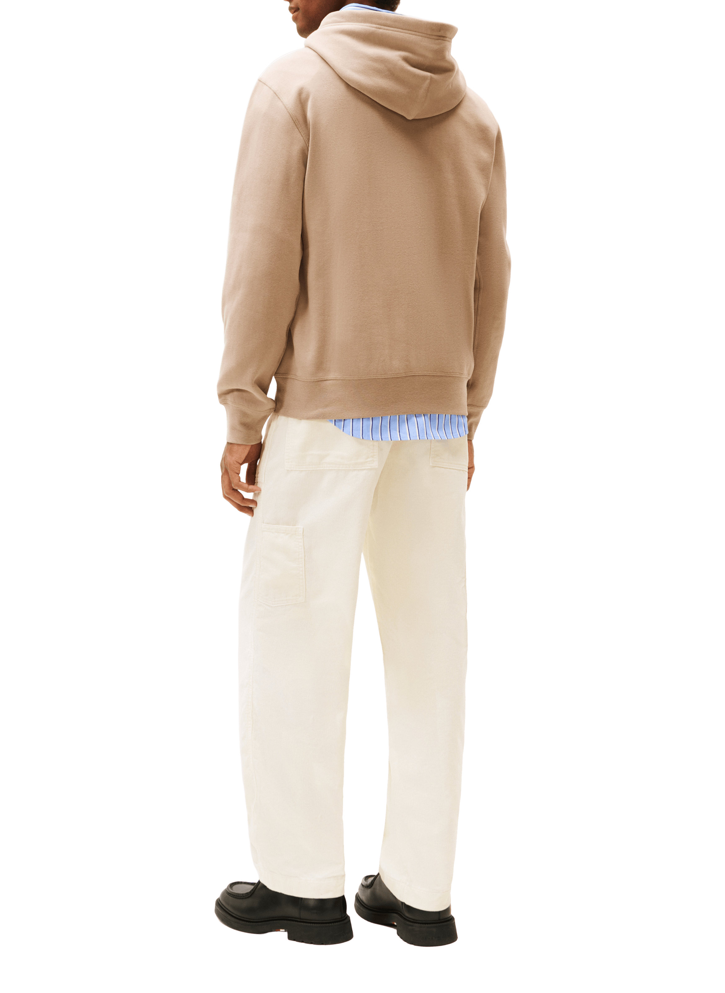 Fleece hoodie TOMMY HILFIGER Beige