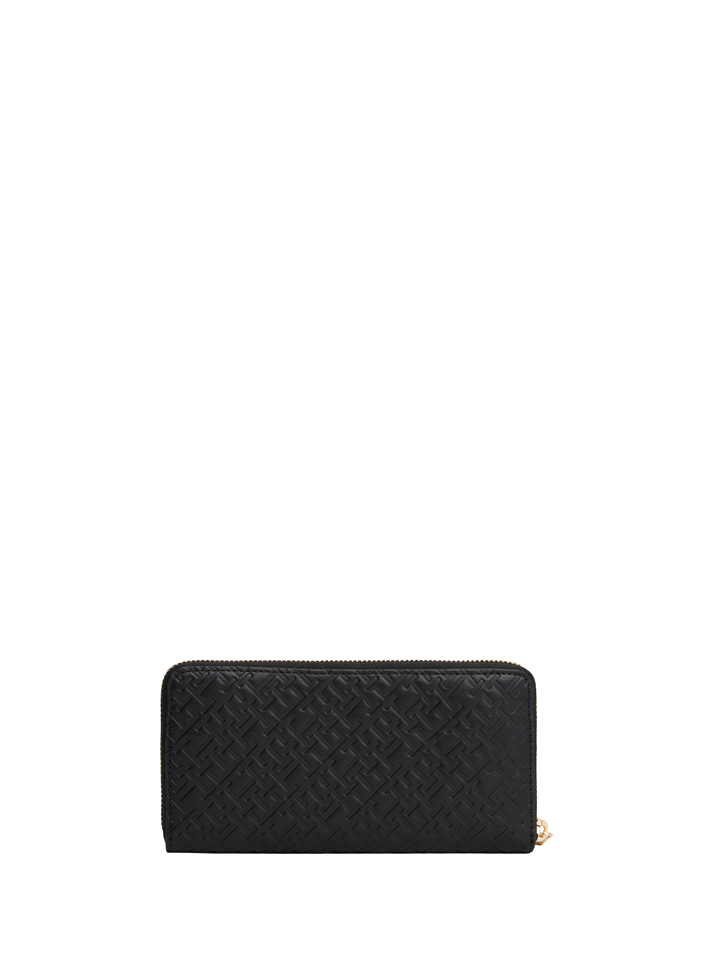 Porte-monnaie texturé TOMMY HILFIGER Noir