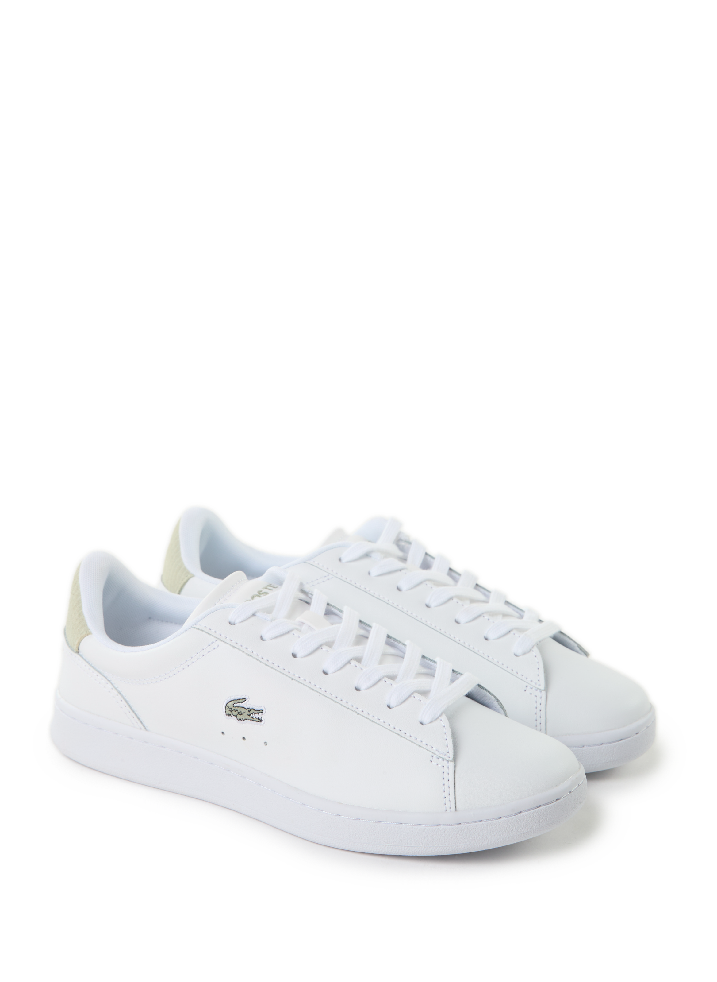 Baskets Carnaby en cuir LACOSTE Blanc