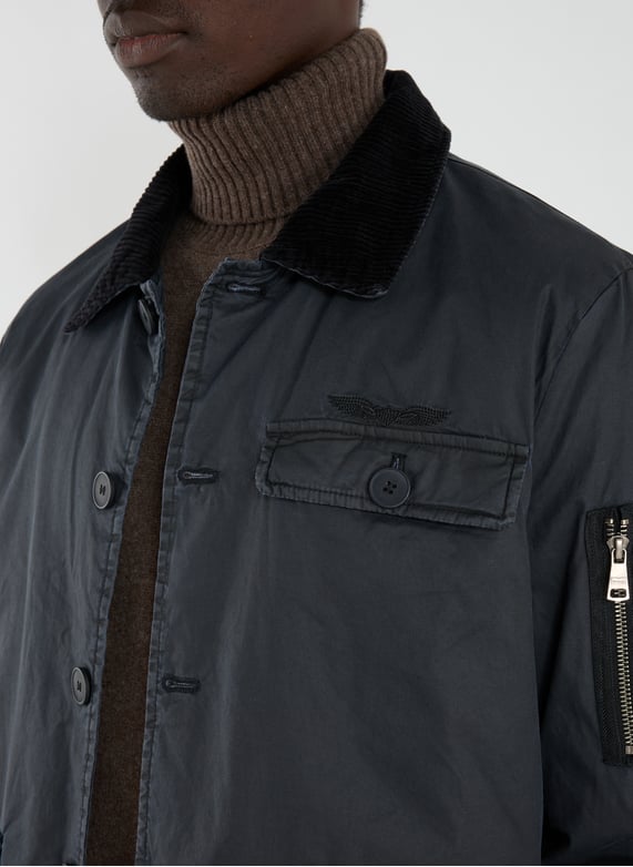 Blouson Rosser  | Noir by BOMBERS ORIGINAL Blouson Rosser  Noir