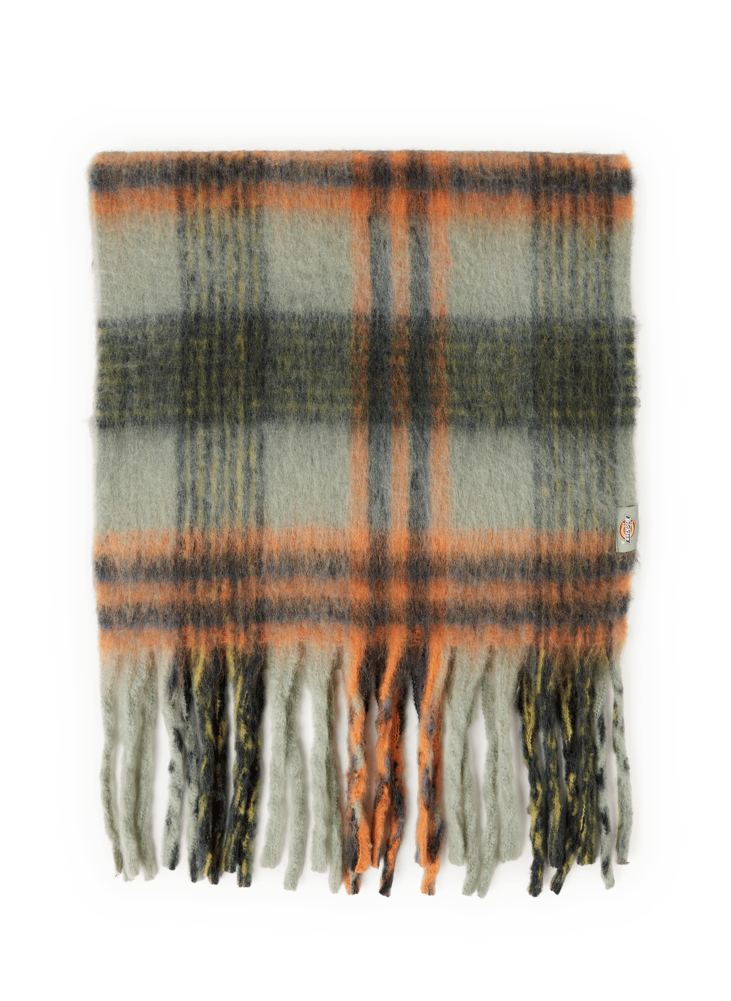 DICKIES Check Scarf Green