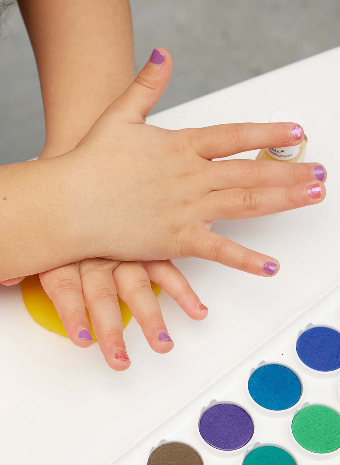 Nail Polish - Bonnie The Mermaid MANUCURIST Bleu pailleté