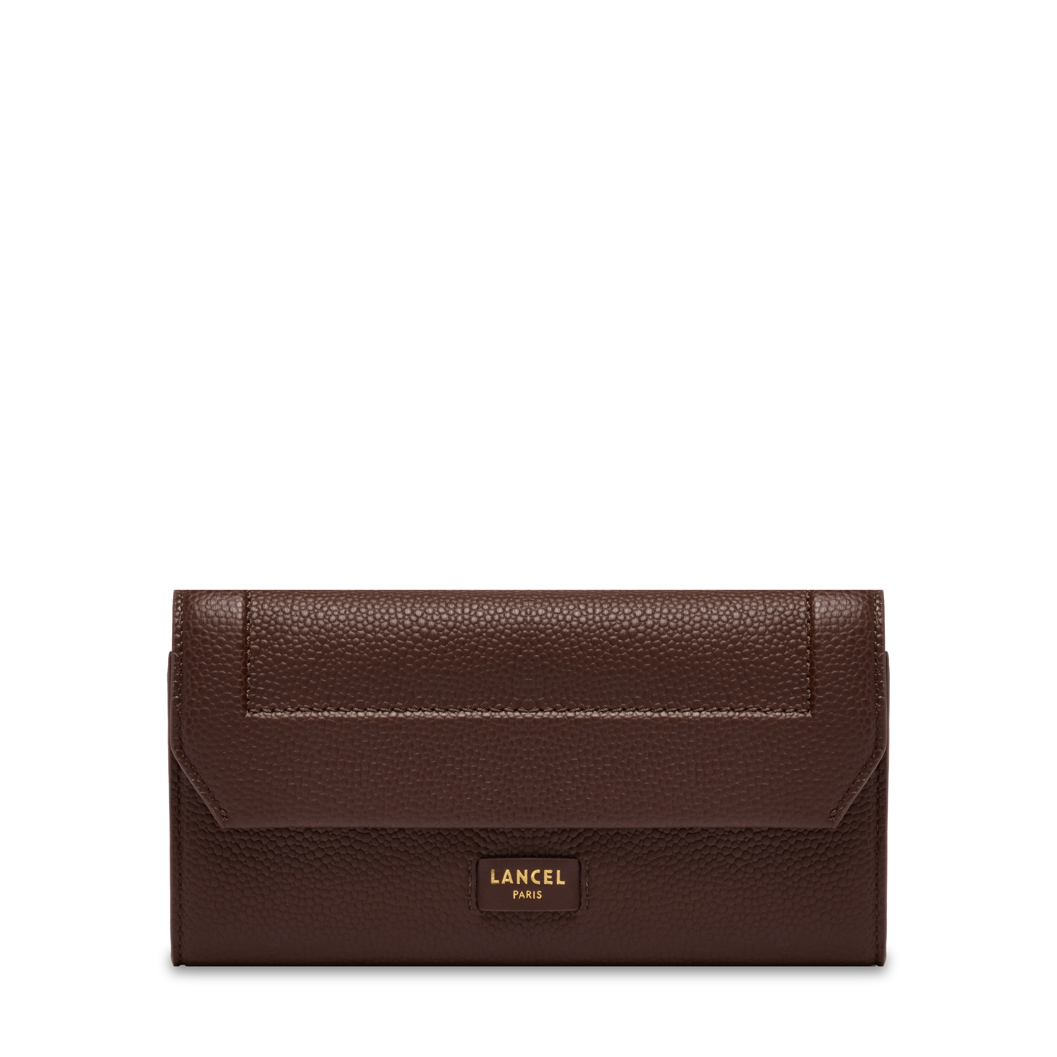 Portefeuille slim rabat - ninon de lancel  Noix de coco