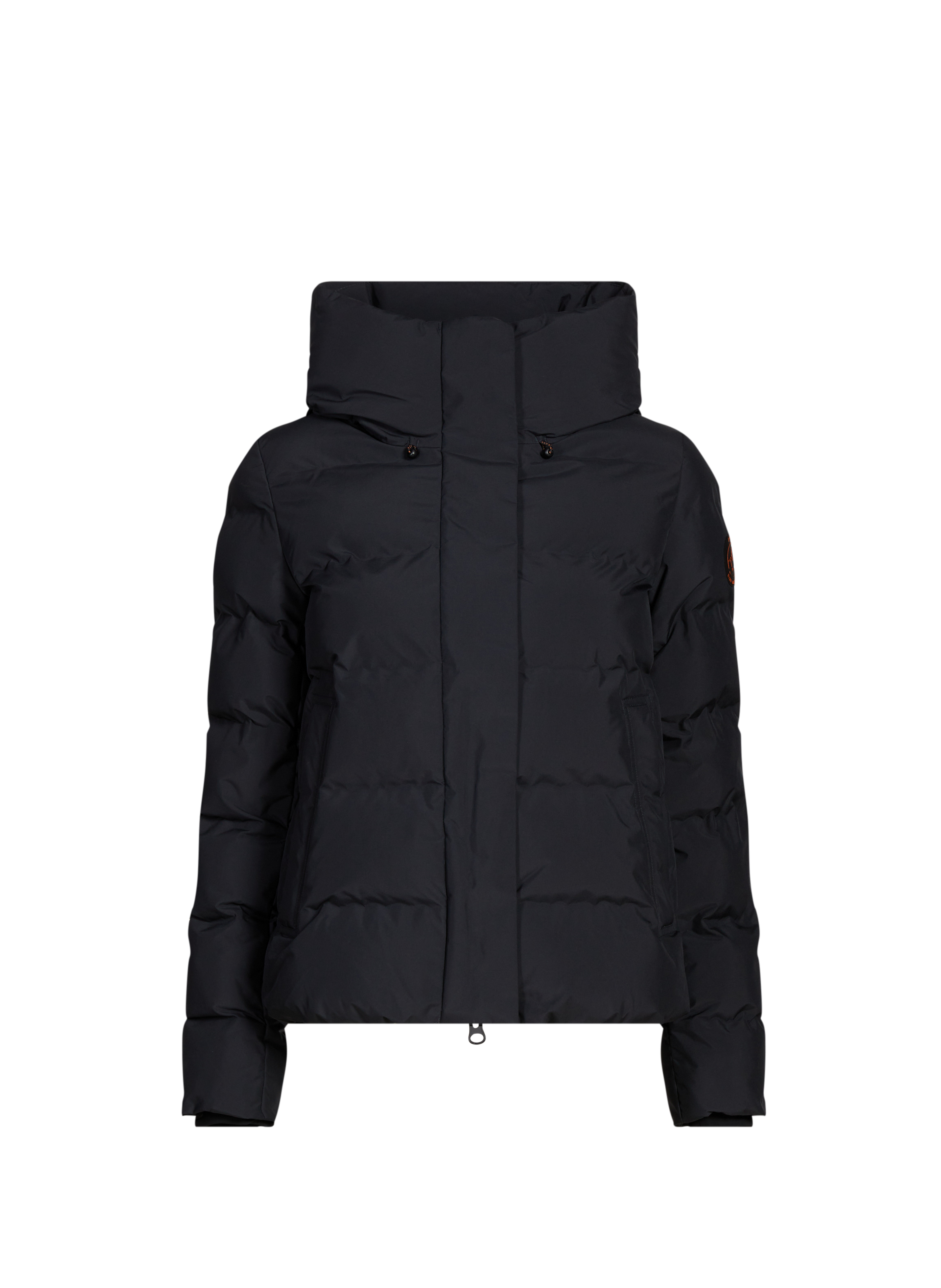 SAVE THE DUCK Hooded padded jacket Black