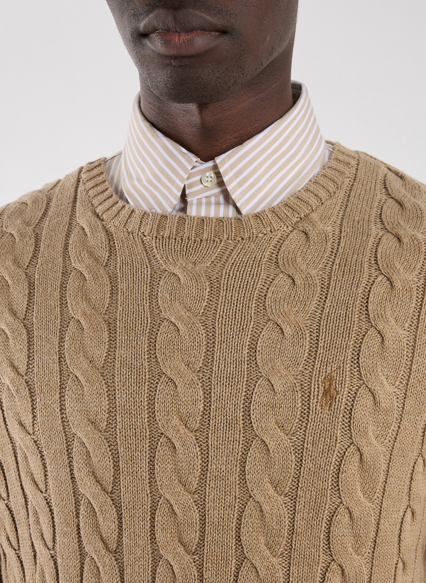 Cable knit jumper POLO RALPH LAUREN Beige