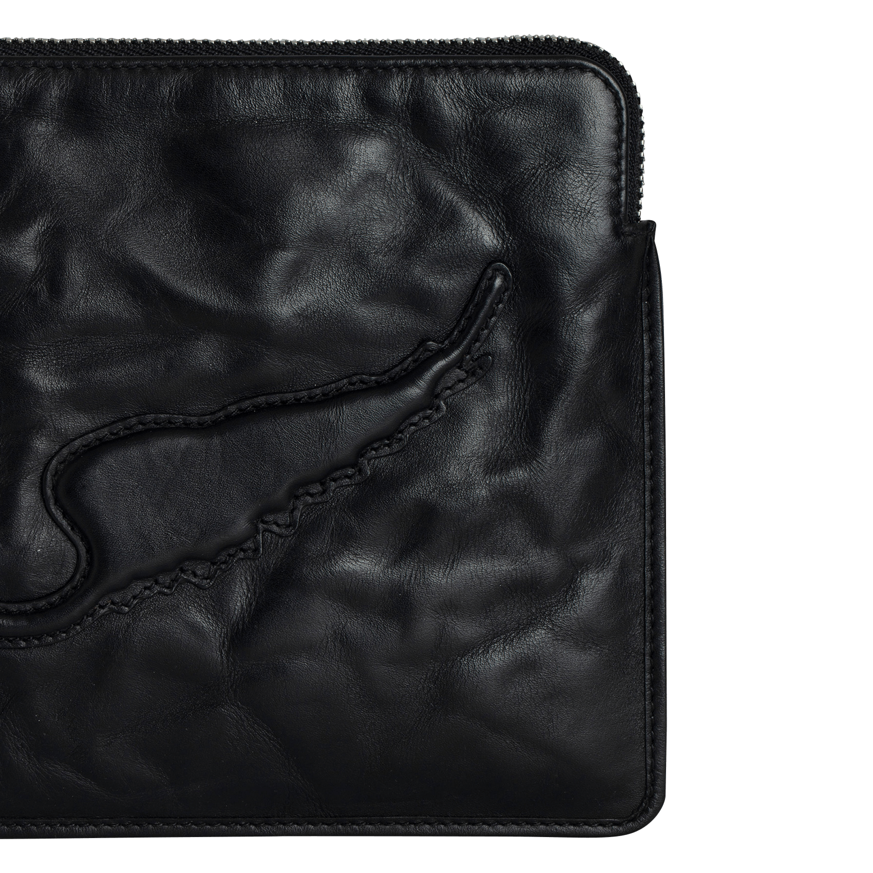 Pochette en cuir angel ZADIG&VOLTAIRE Noir