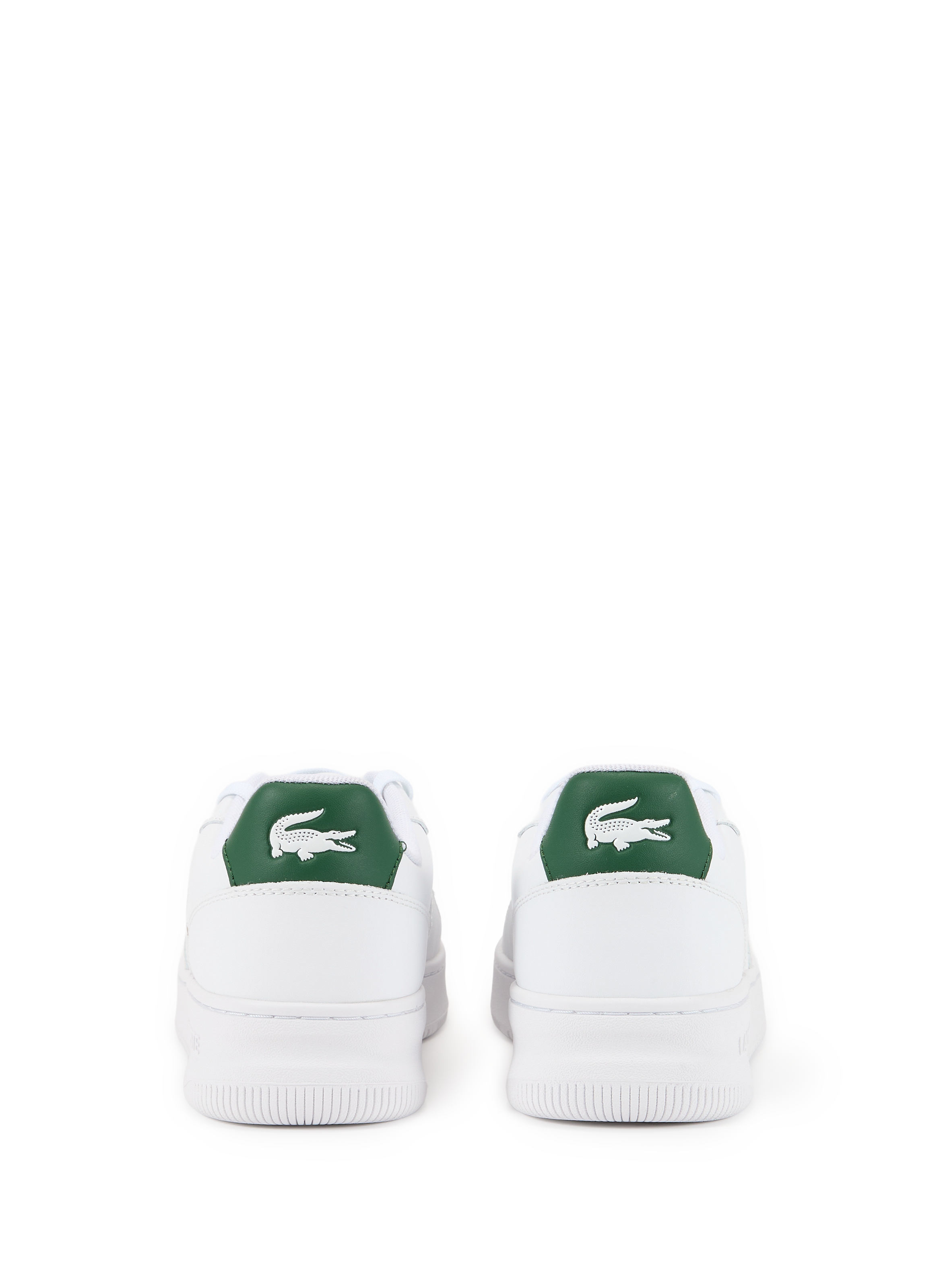 Baskets L001 Set en cuir de vache LACOSTE Blanc