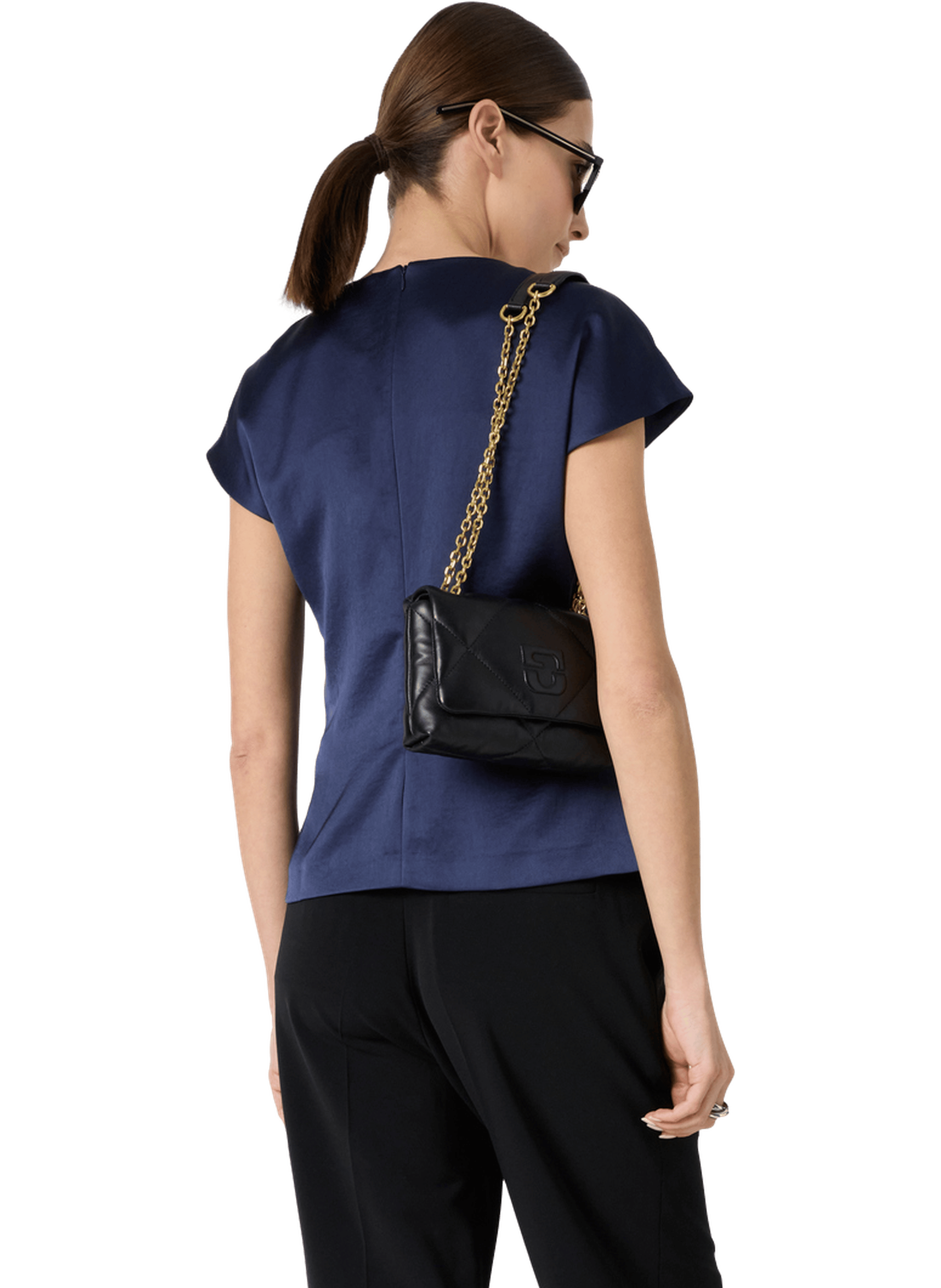Top drapé - CLAUDIE GERARD DAREL Bleu