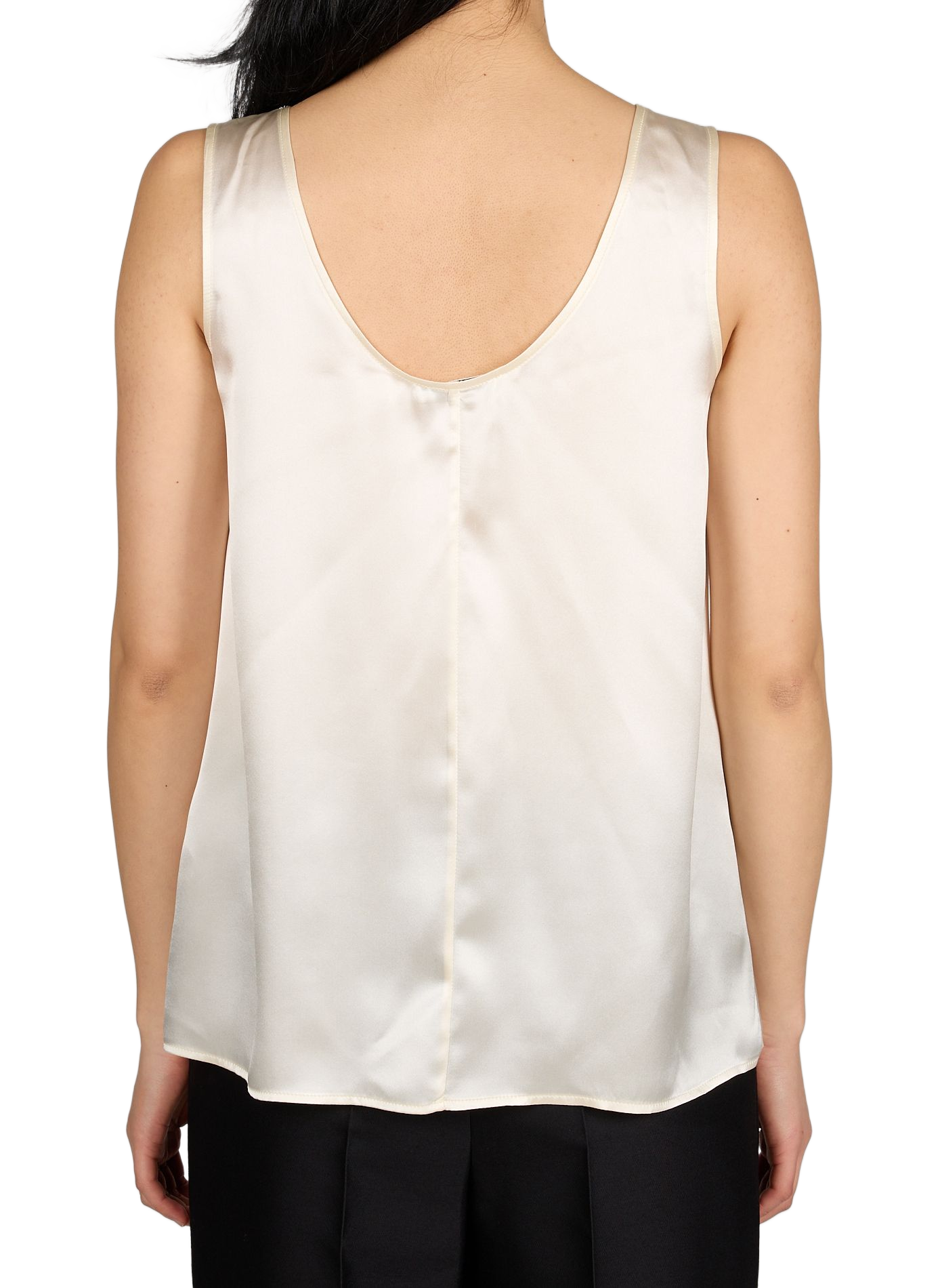 Top en soie R2W Beige