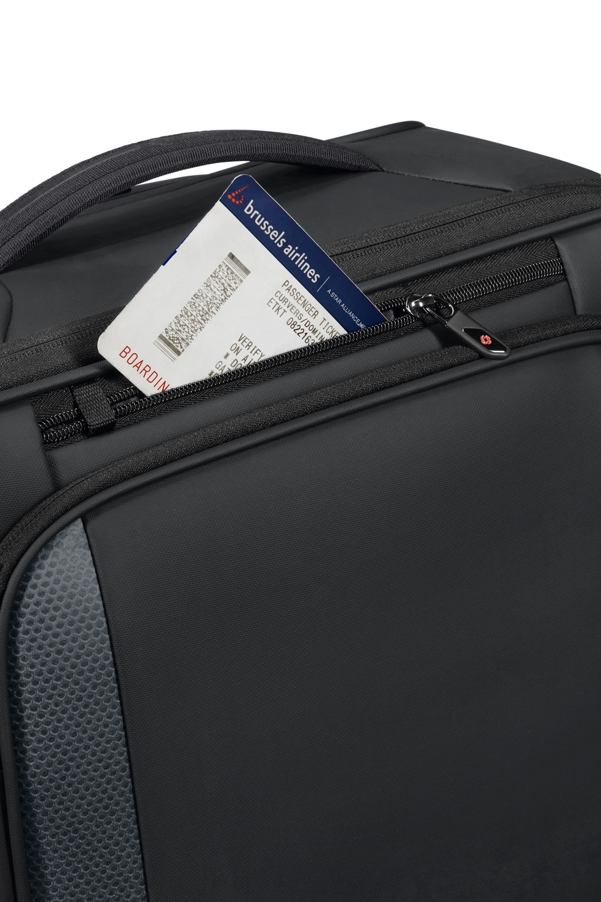 Glazed valise 4 roues taille s SAMSONITE Noir