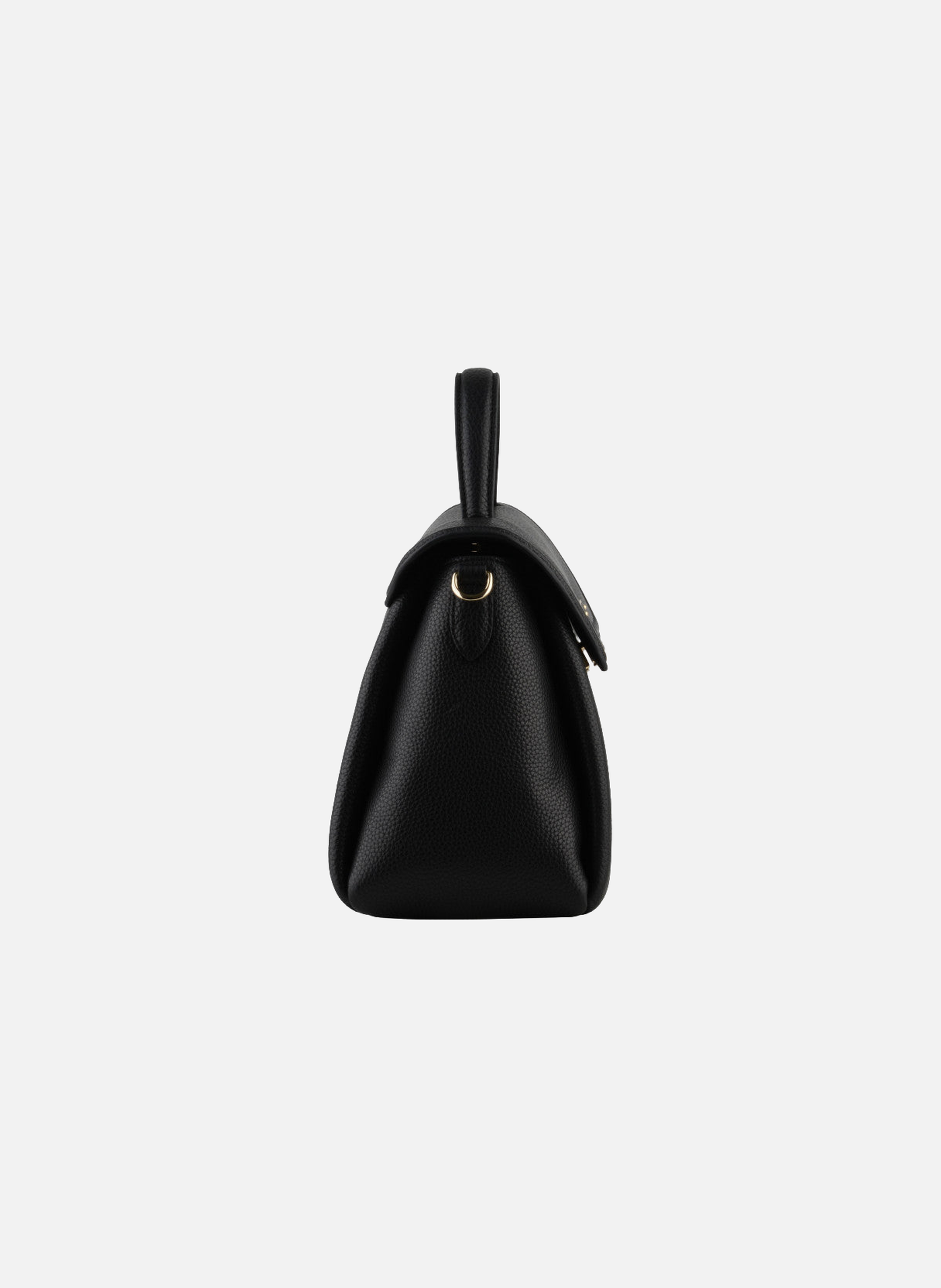 Carat | sac à main gm en cuir de vachette POURCHET Noir