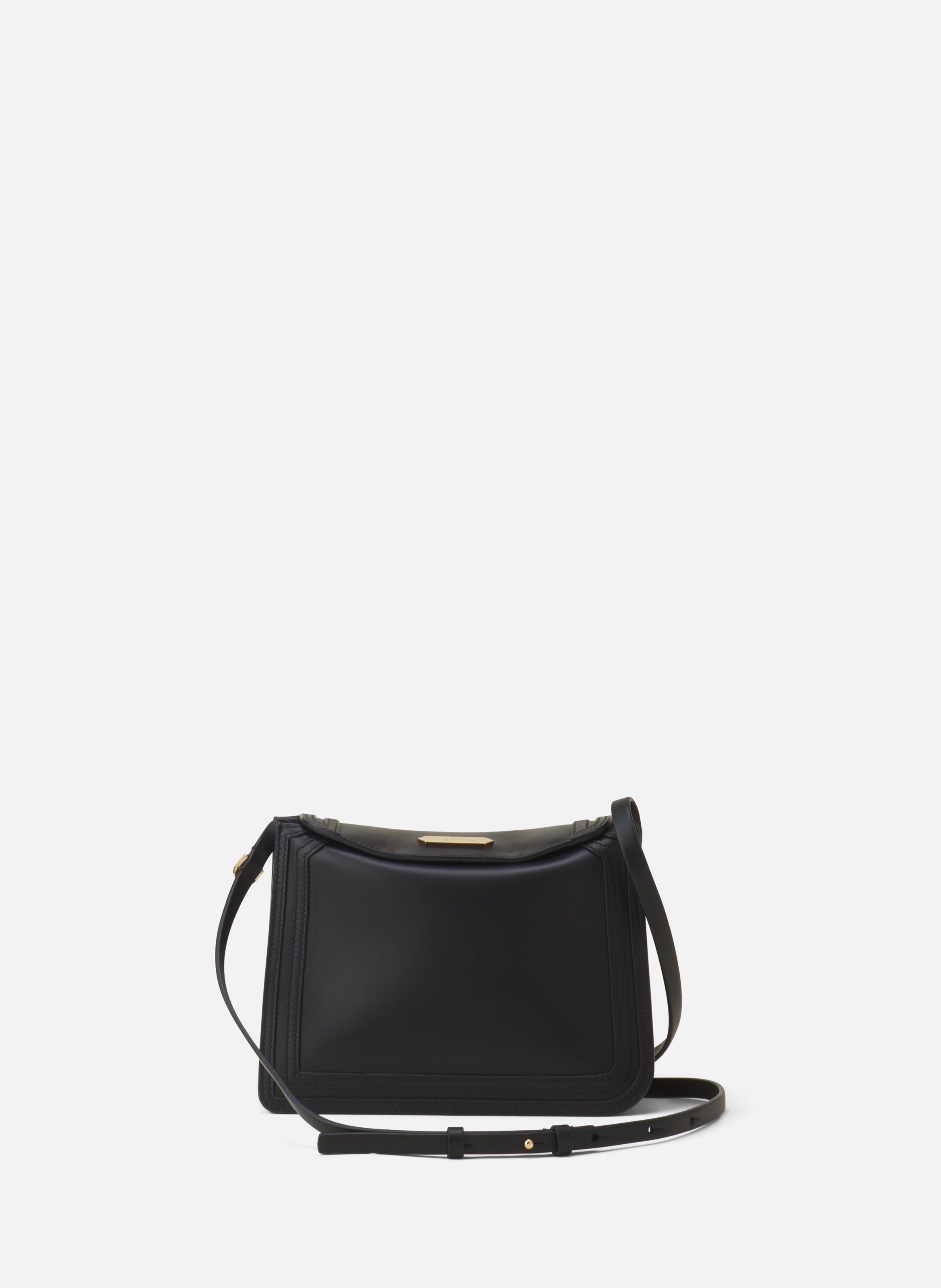 Sac compagnon 16  en cuir LANVIN Noir