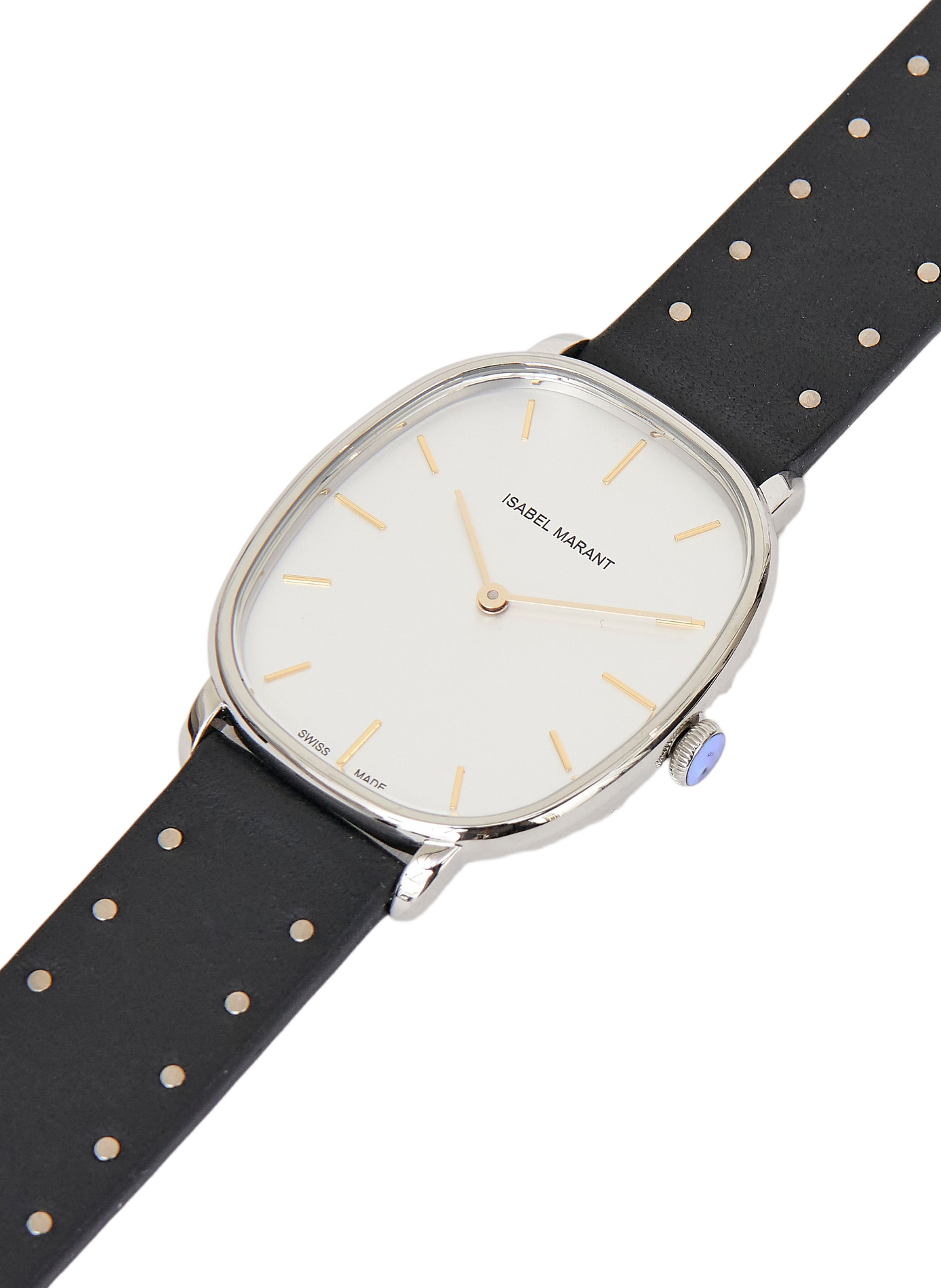 Analog leather watch ISABEL MARANT Silver