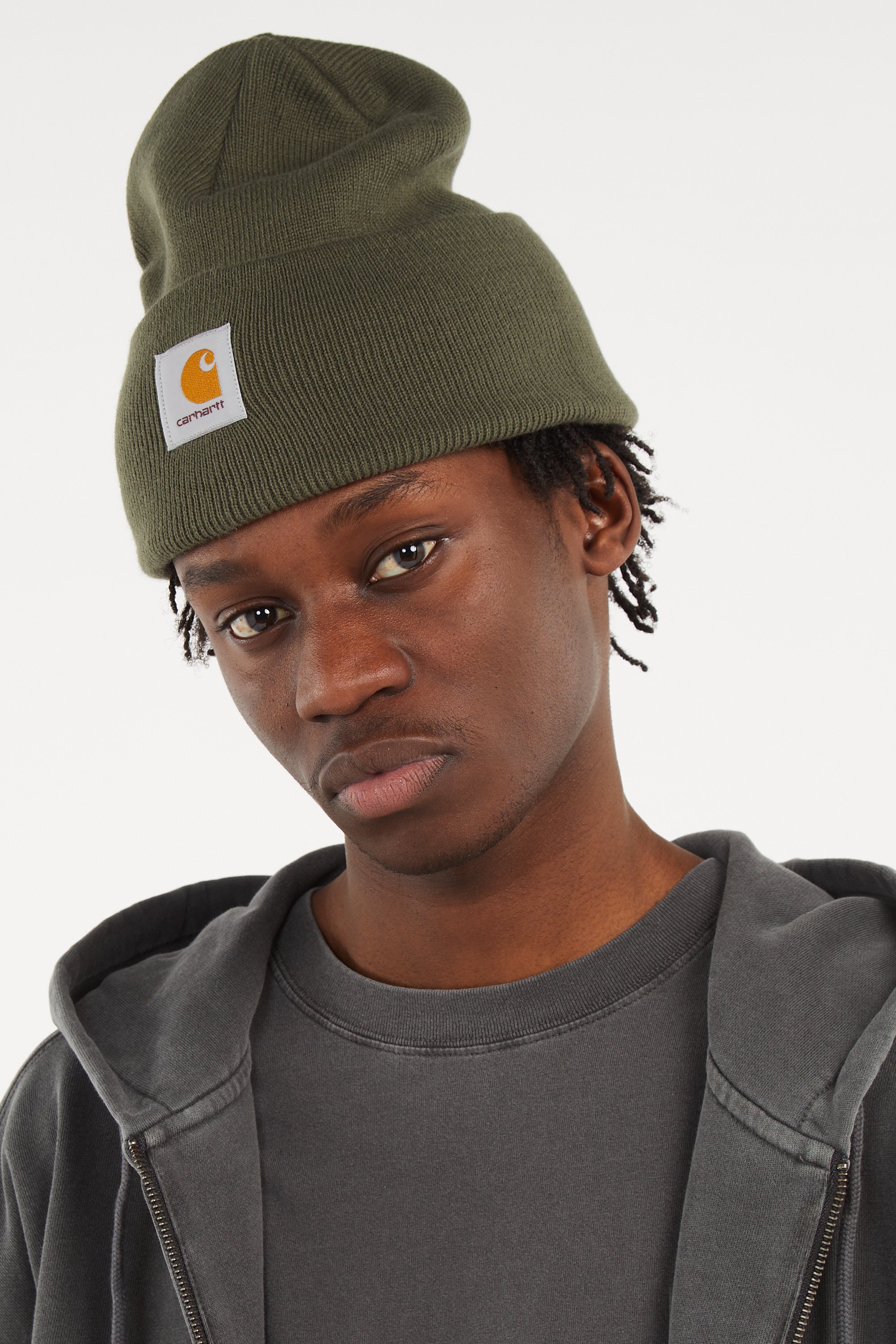 Bonnet acrylic watch CARHARTT WIP Vert