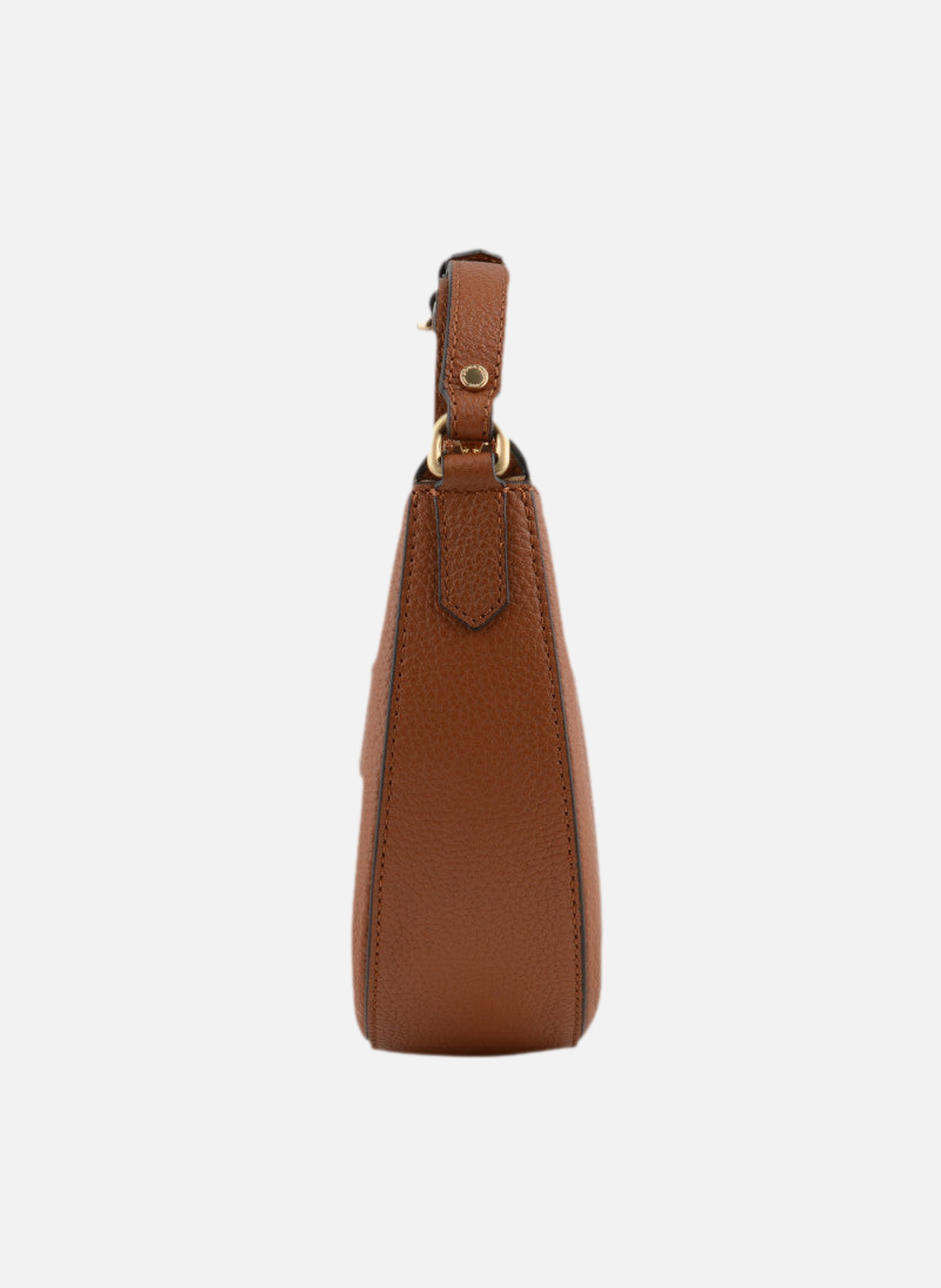 Image | sac porté épaule en cuir de vachette POURCHET Marron
