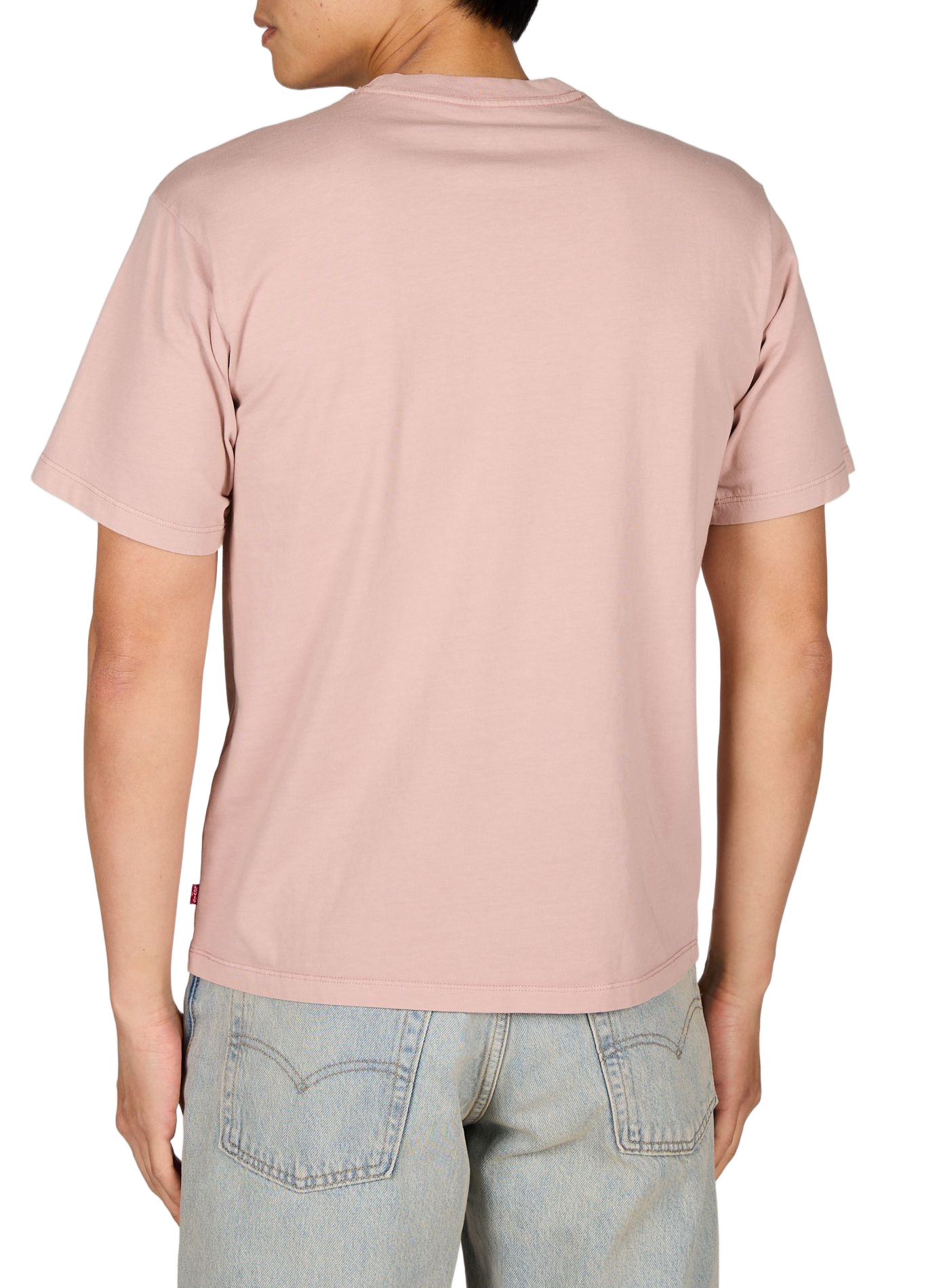 Rundhalsausschnitt T-Shirt aus Baumwolle LEVI'S Rosa