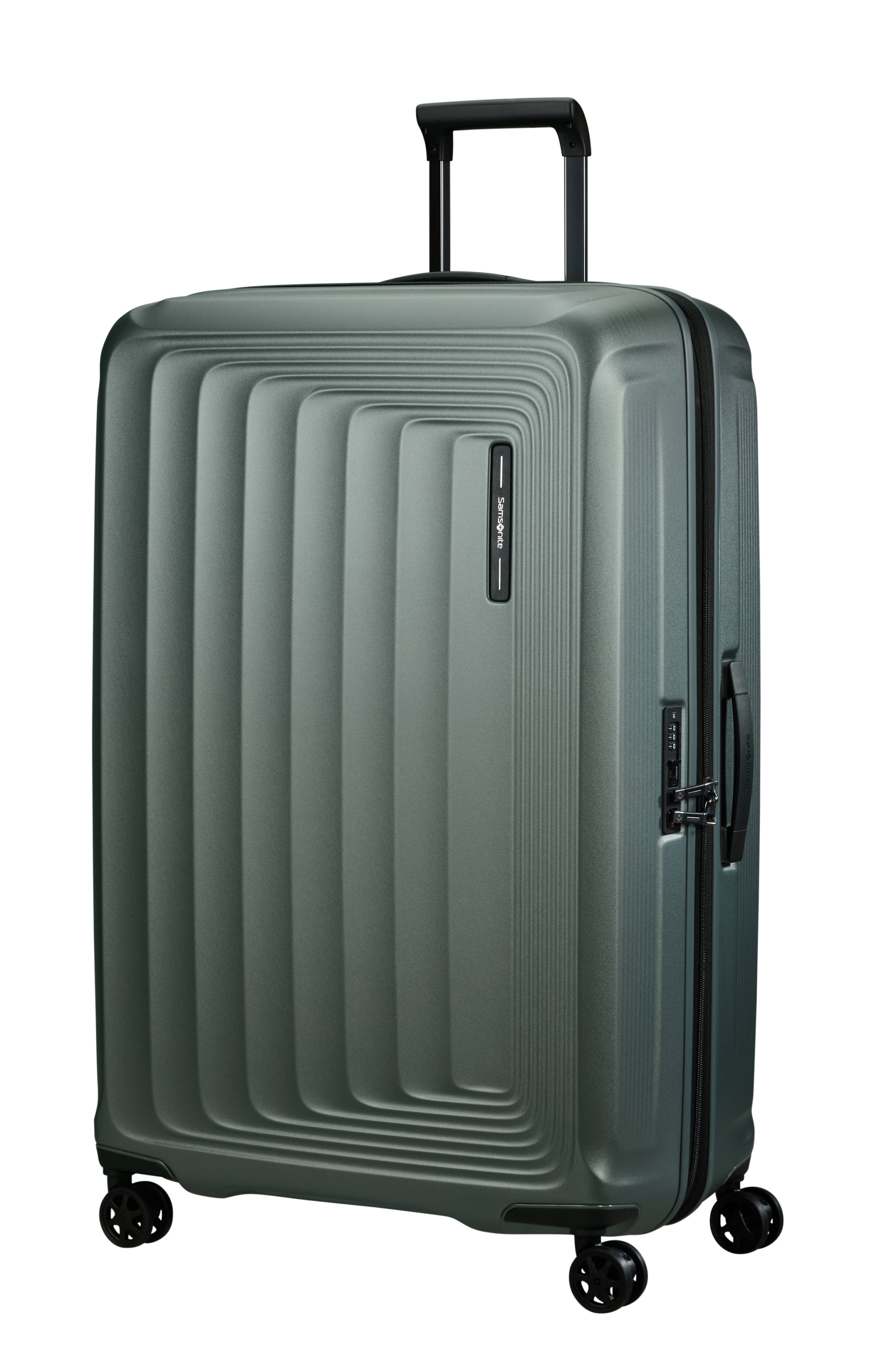 Nuon valise 4 roues taille xl SAMSONITE Vert