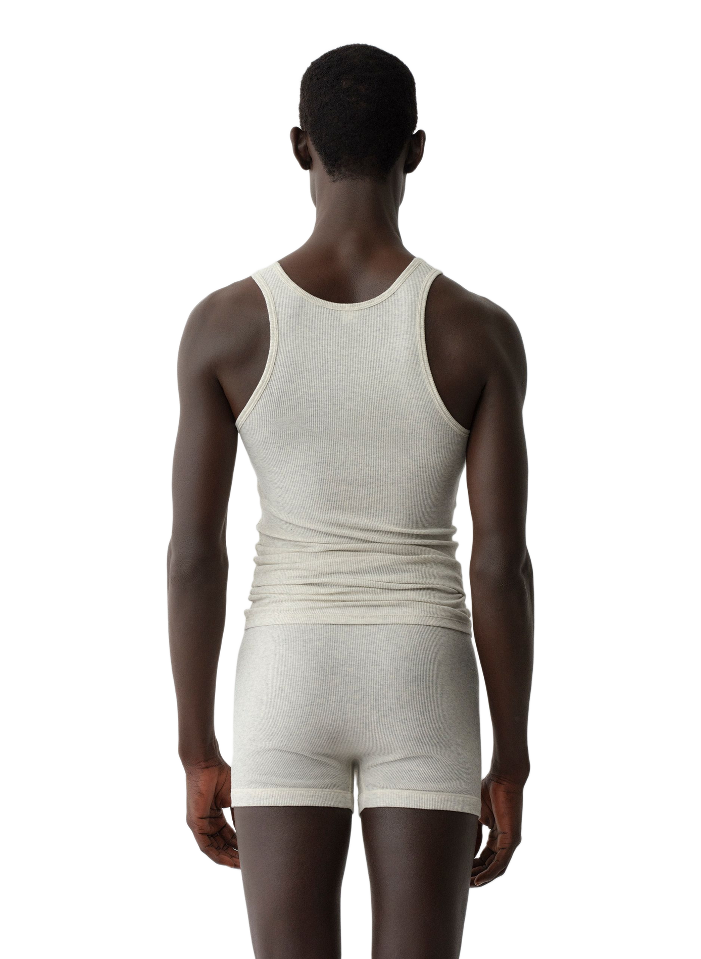 Ribbed cotton blend Tank top CALVIN KLEIN COLLECTION White