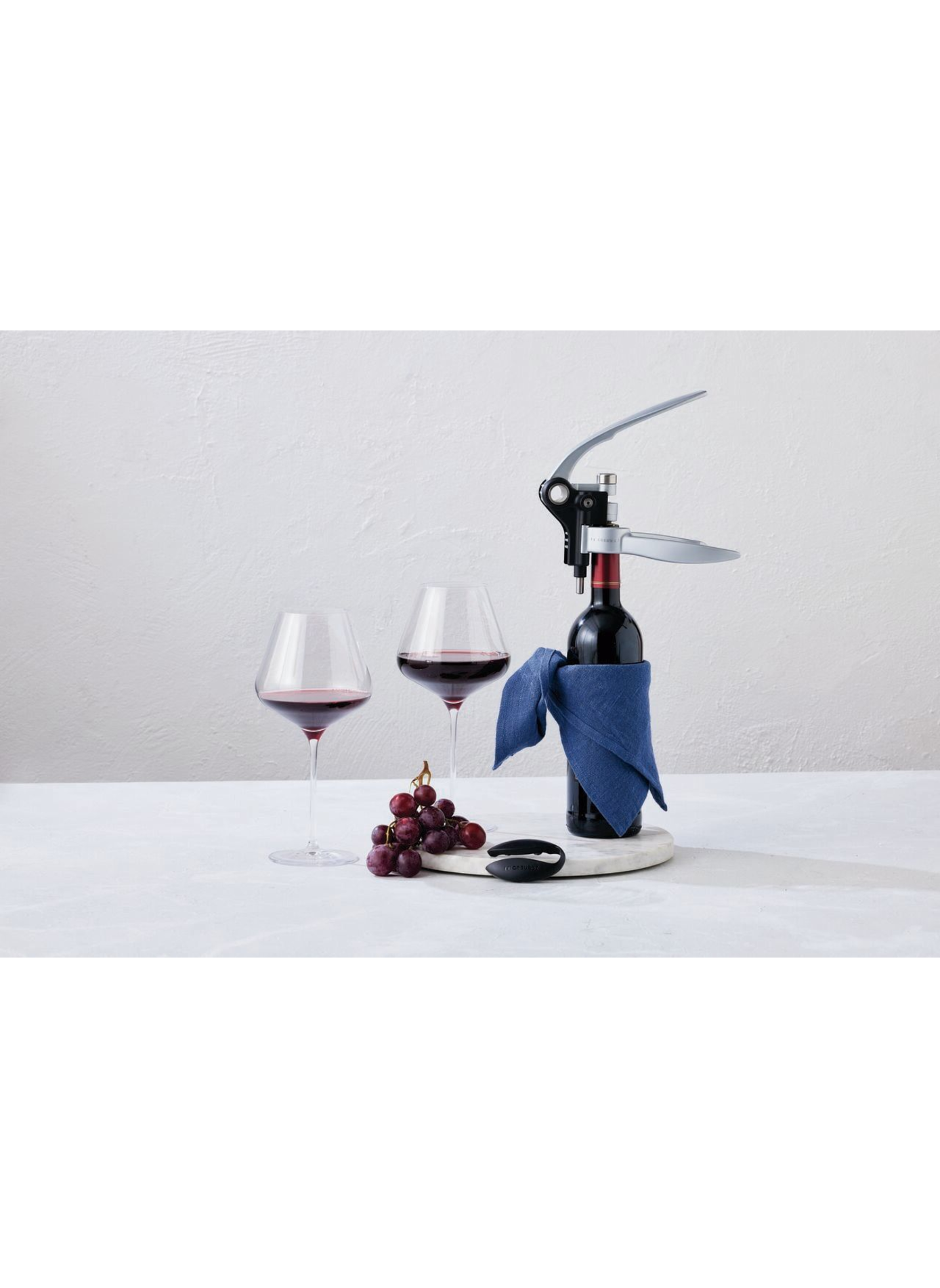 Tire-bouchon à levier avec coupe-capsule LM-250 LE CREUSET Argent
