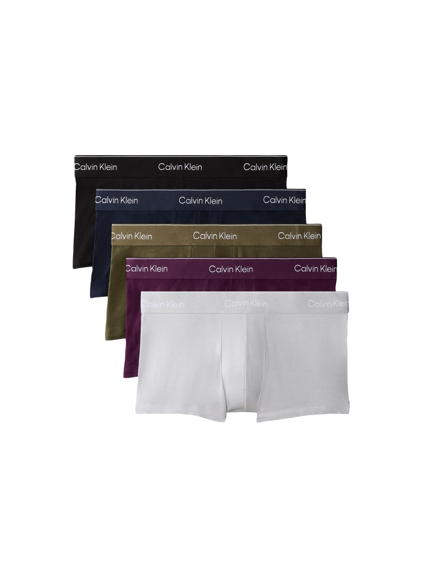 Pack mit 5 Boxershorts aus Baumwollmischung CALVIN KLEIN Mehrfarbig