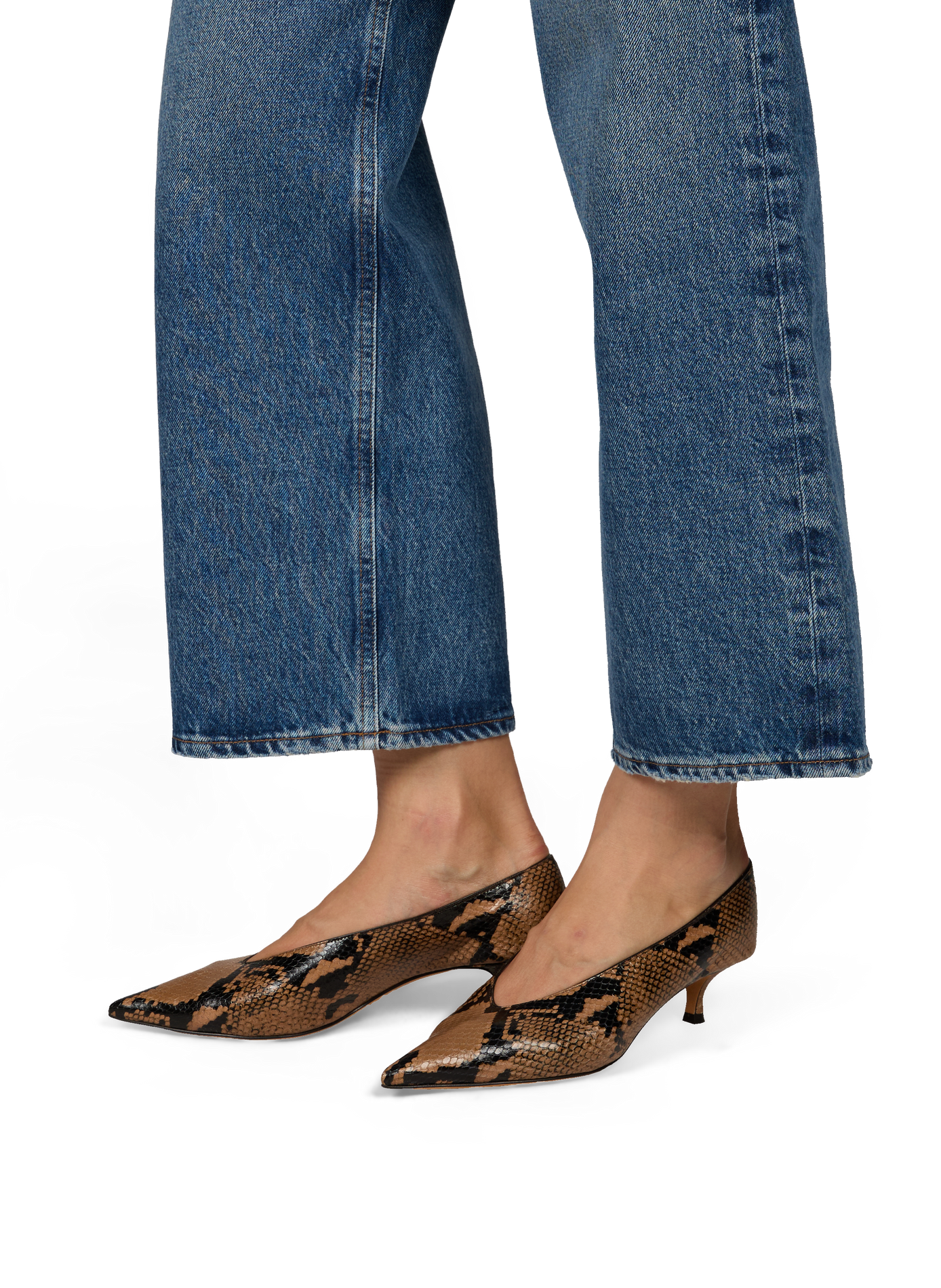 Leder Pumps BABOUCHE LE MONDE BÉRYL Mehrfarbig