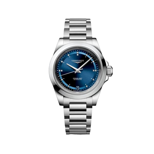 Montre automatique Conquest 2023 en acier inoxydable Montre automatique Conquest 2023 en acier inoxydable