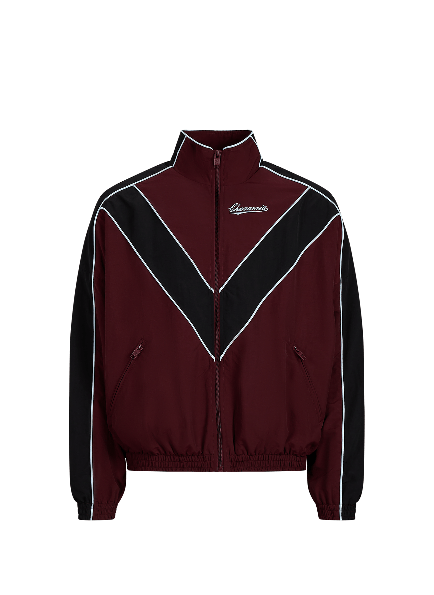 Straight jacket with high collar WILLY CHAVARRIA