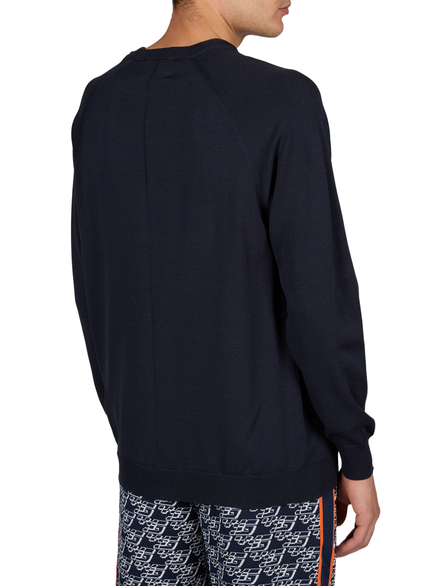 Gerade geschnittenes Sweatshirt mit Logo GERTRUDE Blau