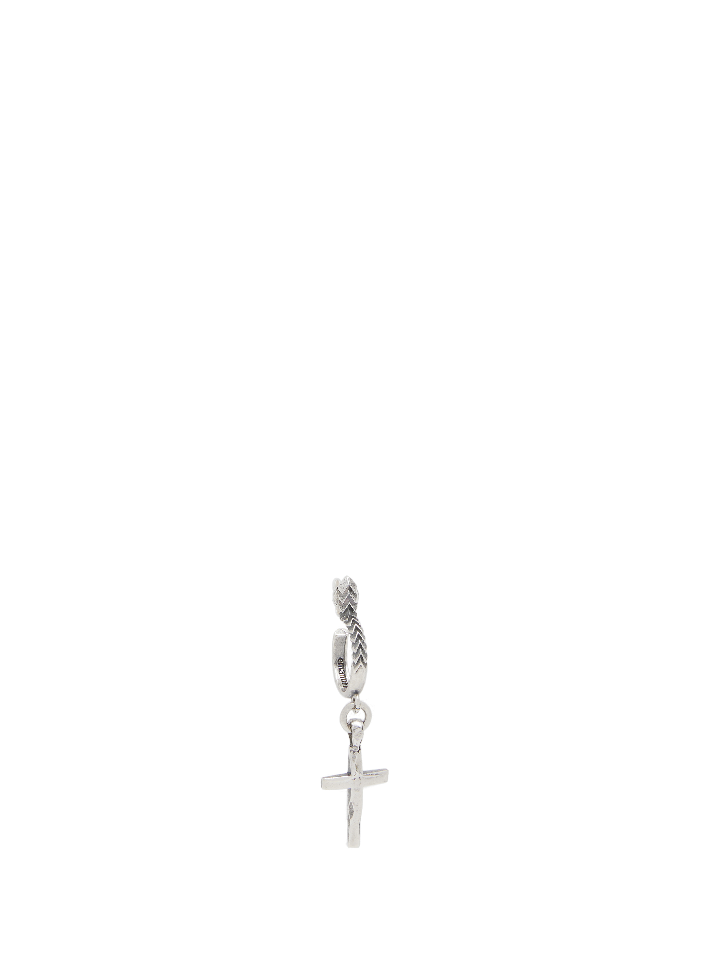 EMANUELE BICOCCHI Cross earring Silver