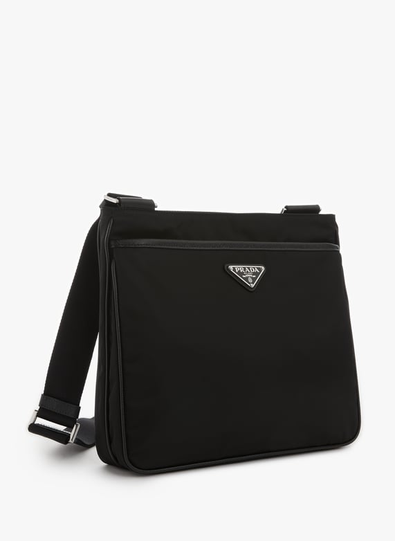 Prada Black Re-Nylon Shoulder Bag Men Printemps - Main Image