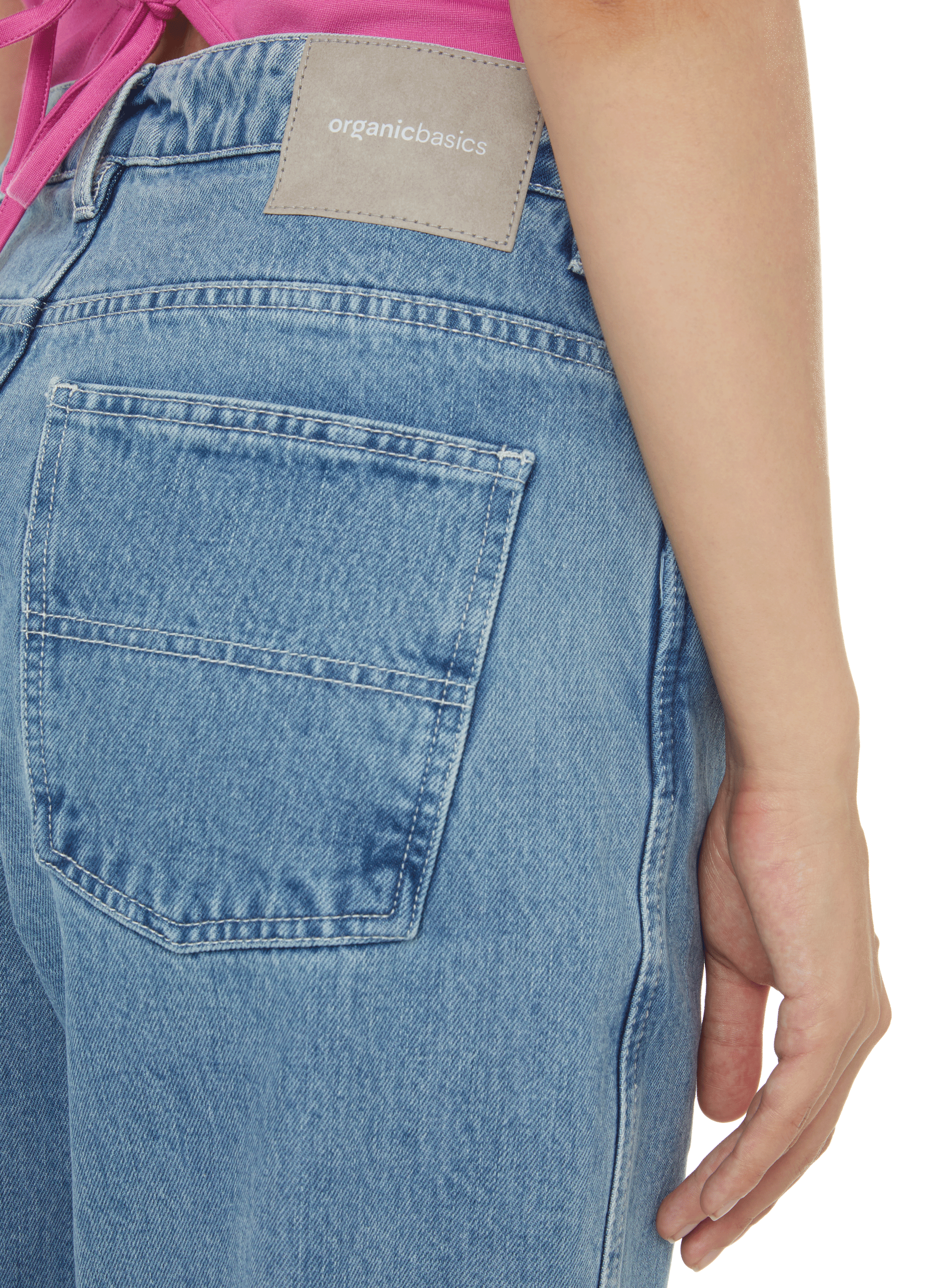 Circular Denim organic cotton jeans ORGANIC BASICS Blue