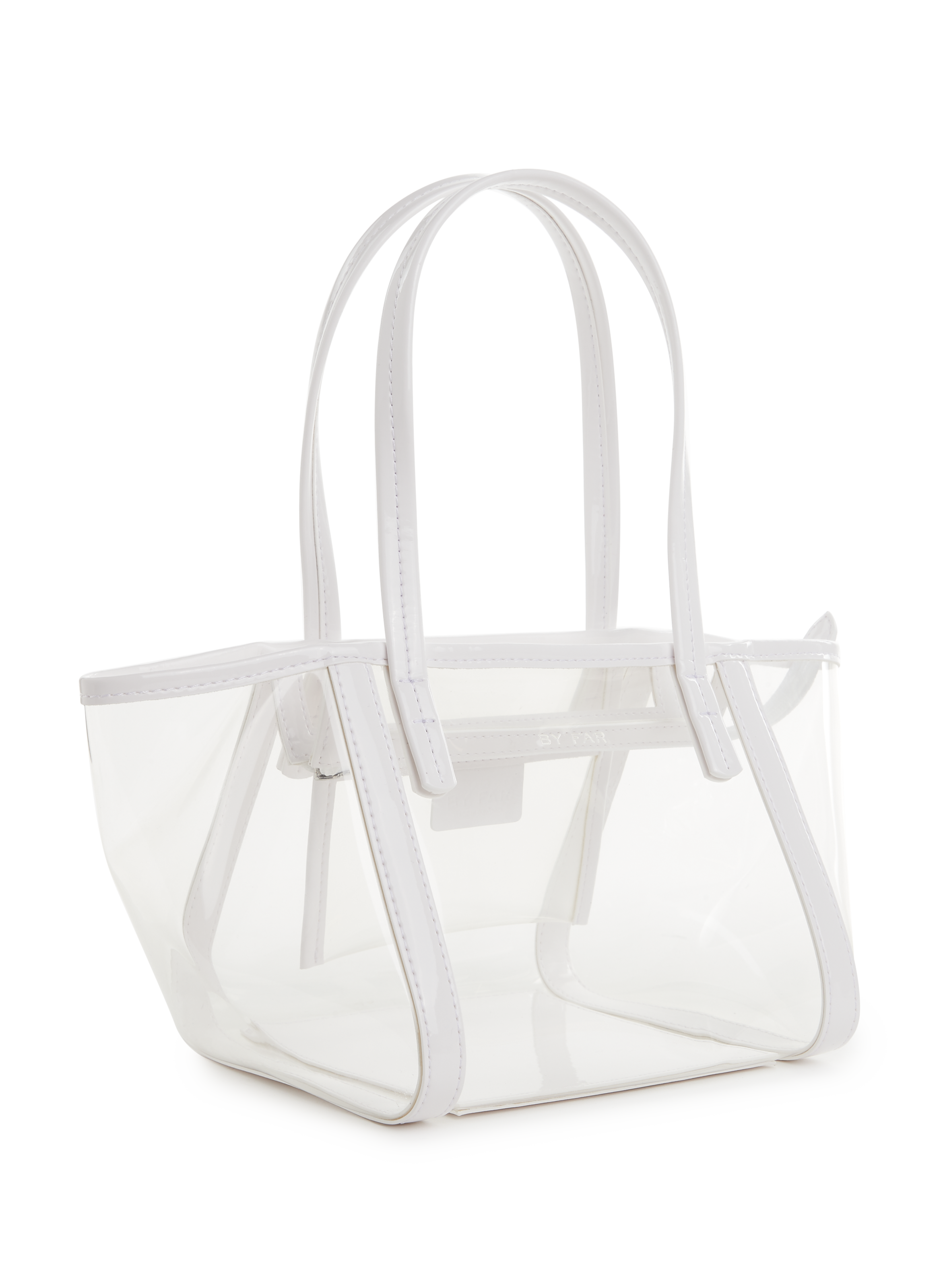 Sac porté épaule Bar transparent BY FAR Transparent