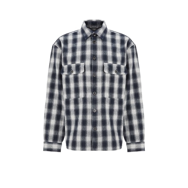 Chemise à carreaux en coton