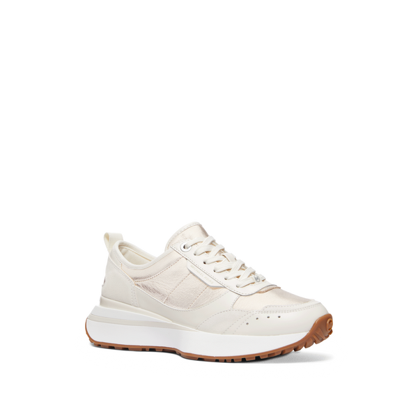 Mmk Leather Trainers In White